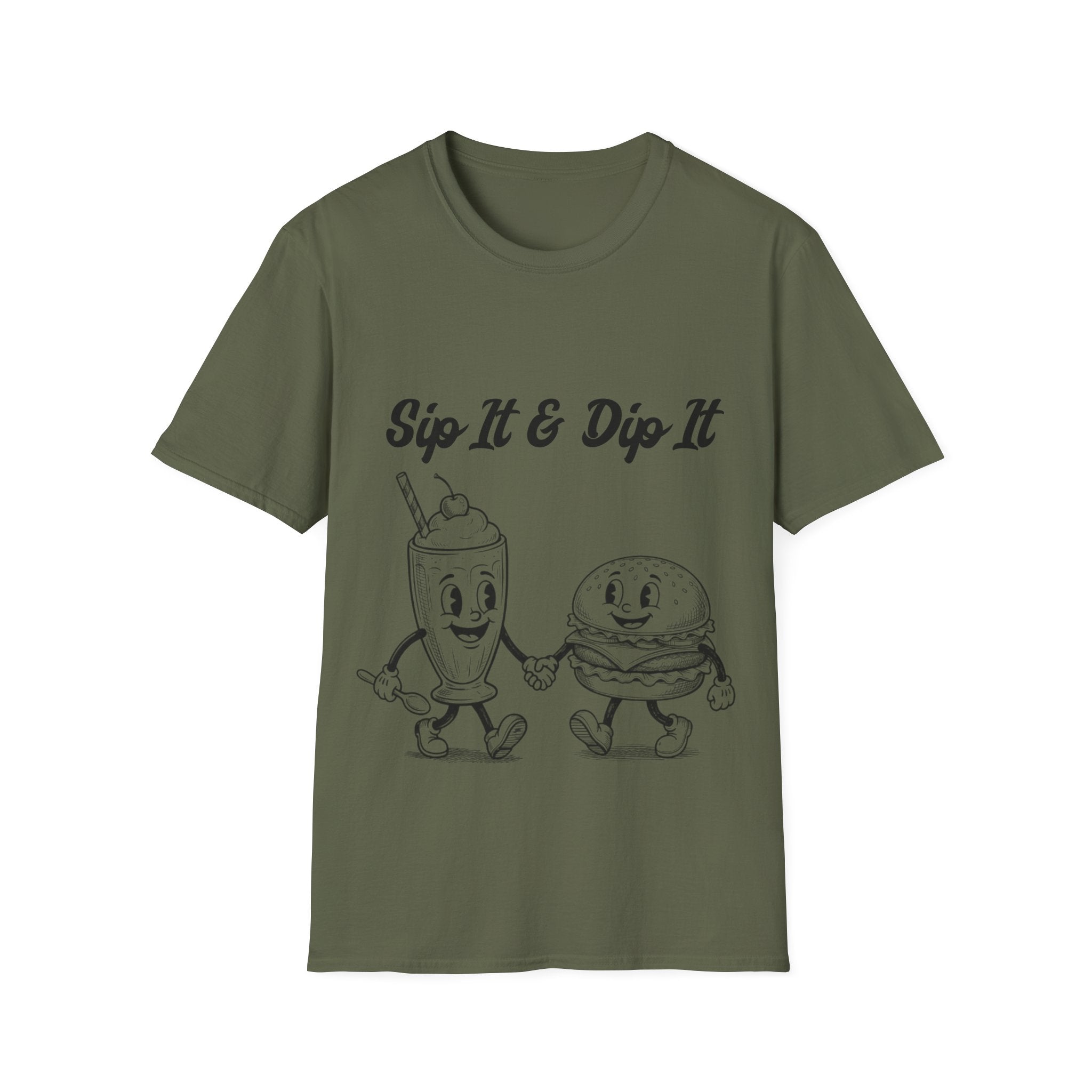 Sip it & Dip It Unisex Softstyle T-Shirt
