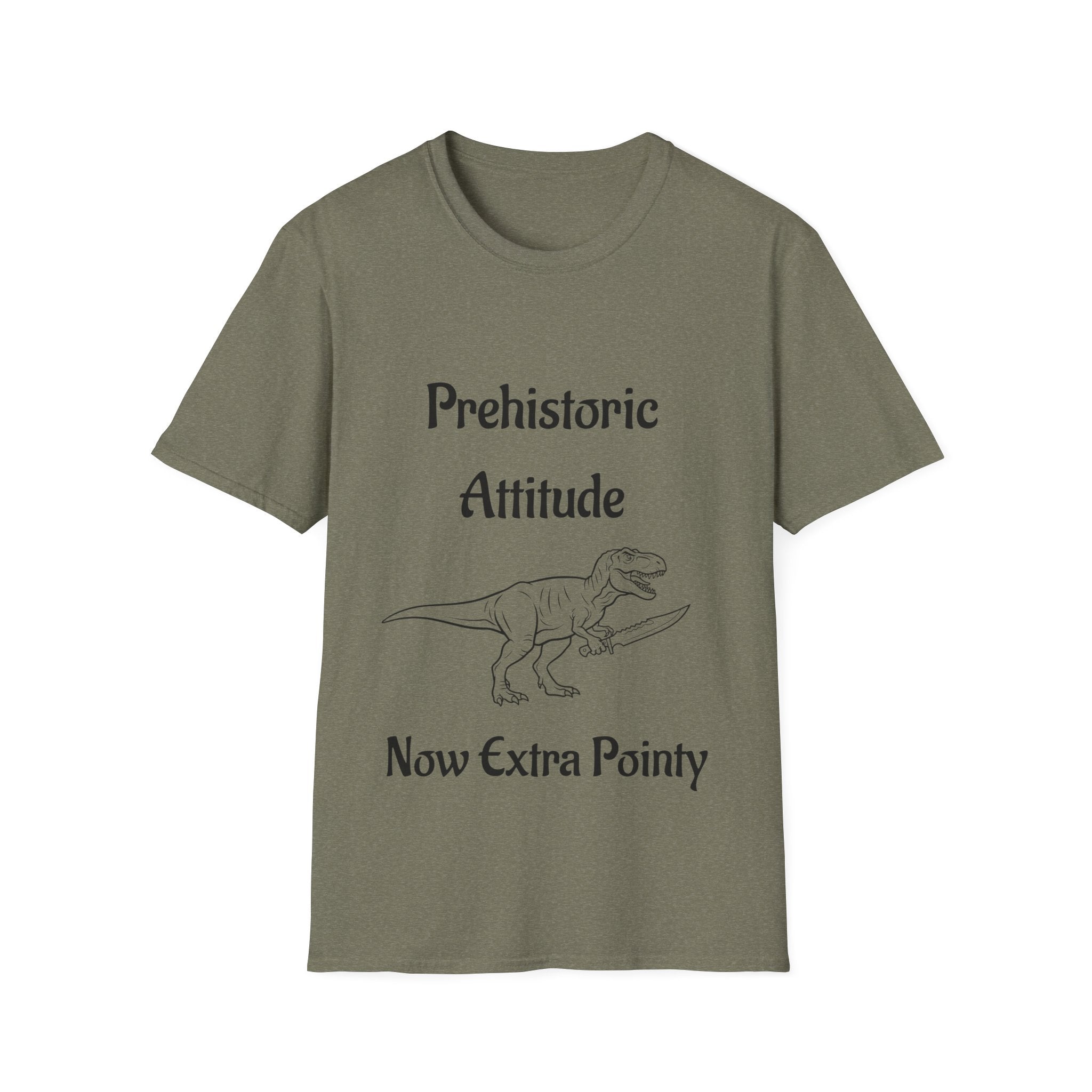 Prehistoric Attitude Unisex Softstyle T-Shirt