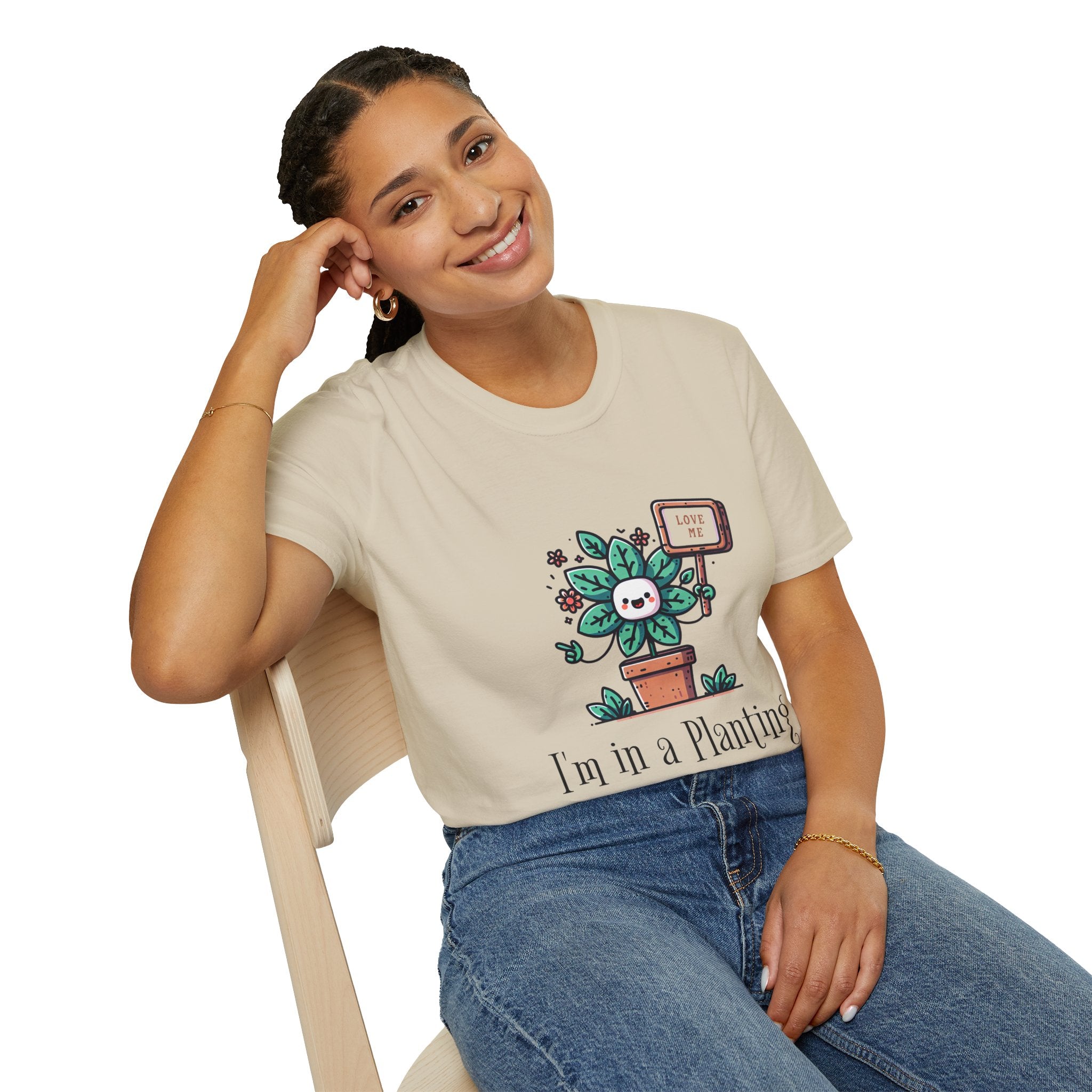 Planting Mood Unisex Softstyle T-Shirt
