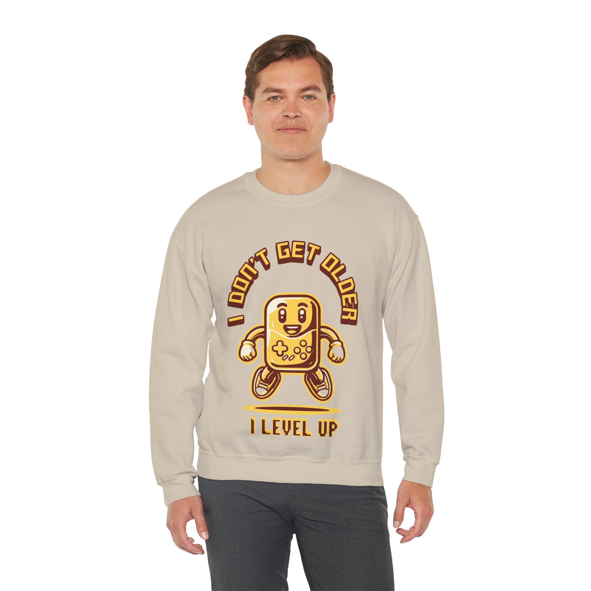 I Level Up Unisex Heavy Blend™ Crewneck Sweatshirt