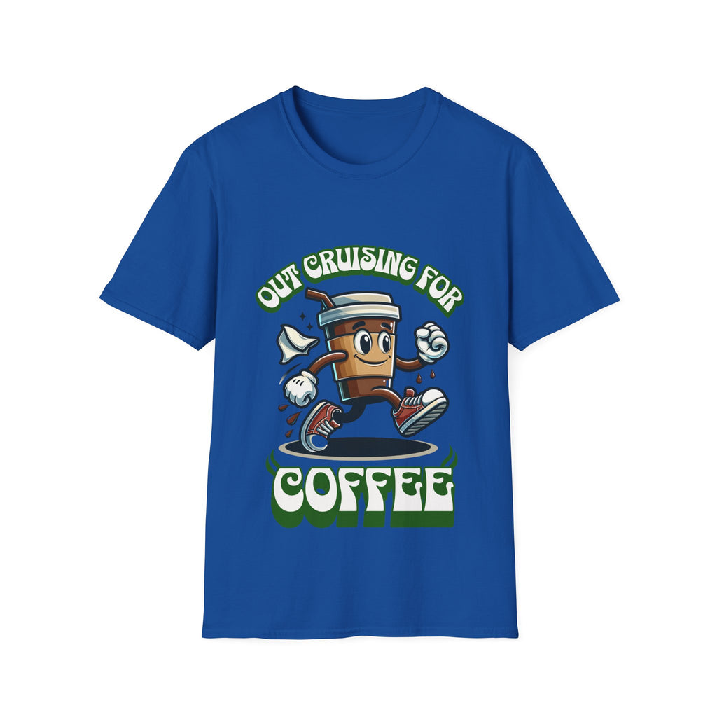 Cruising for Coffee Unisex Softstyle T-Shirt