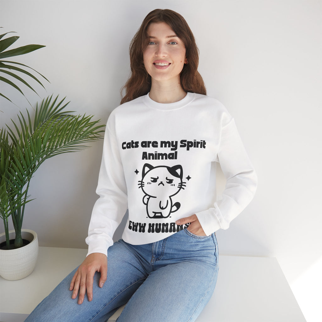 Eww Humans Unisex Heavy Blend™ Crewneck Sweatshirt