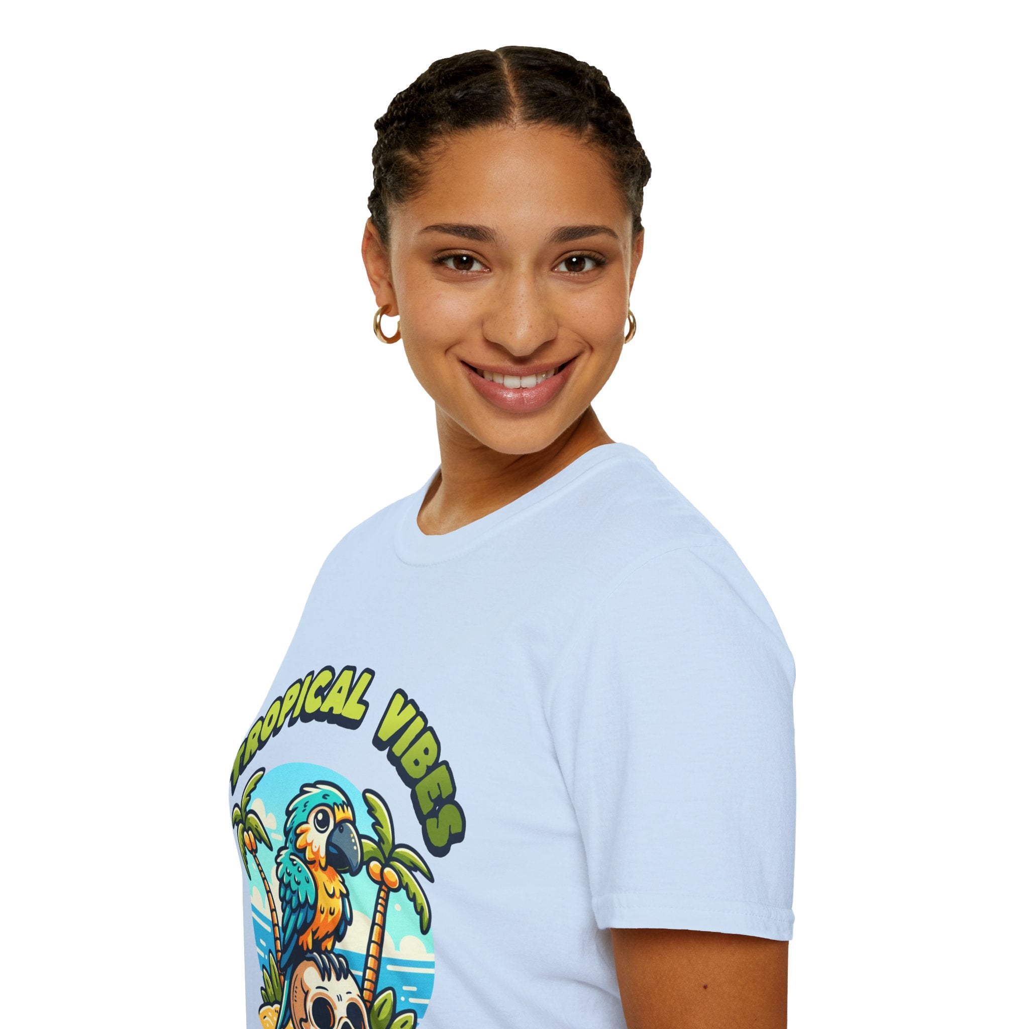 Tropical Vibes Unisex Softstyle T-Shirt