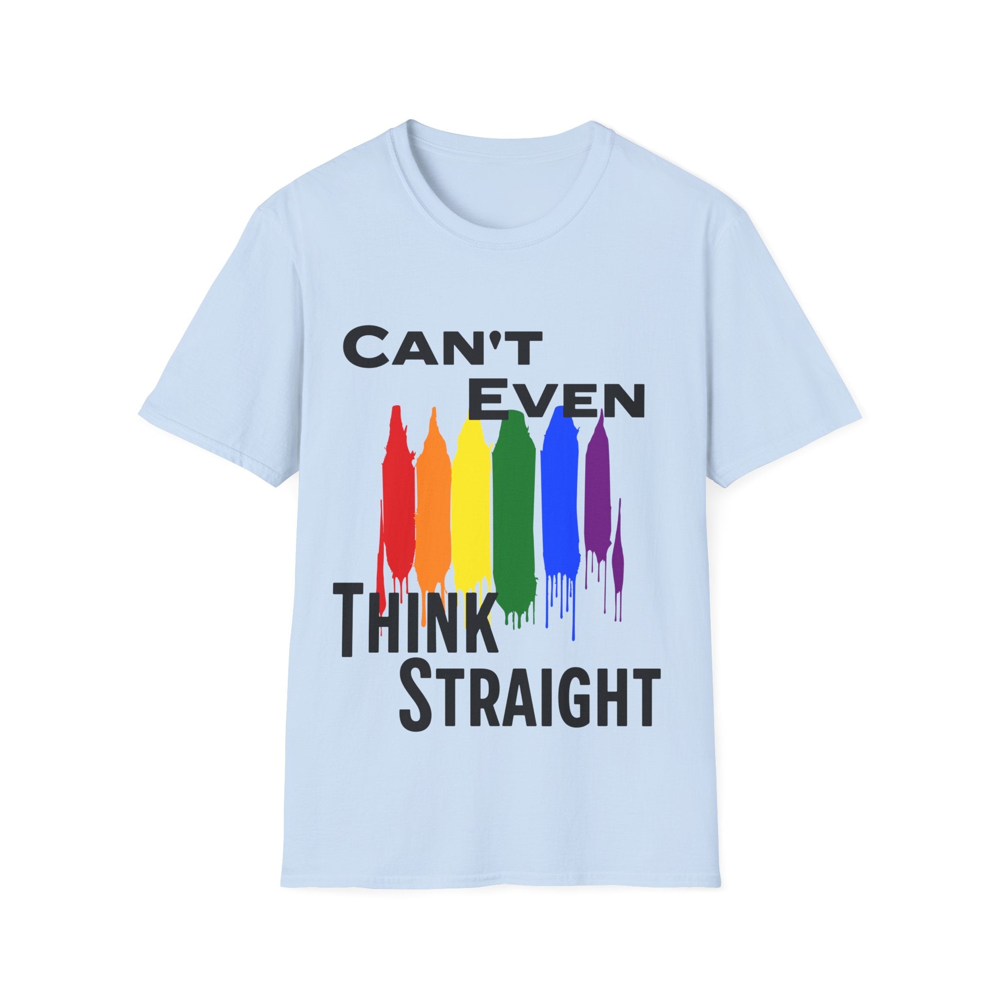 Think Straight Unisex Softstyle T-Shirt