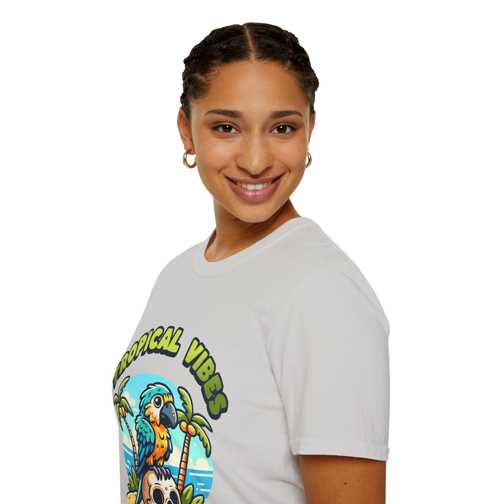 Tropical Vibes Unisex Softstyle T-Shirt