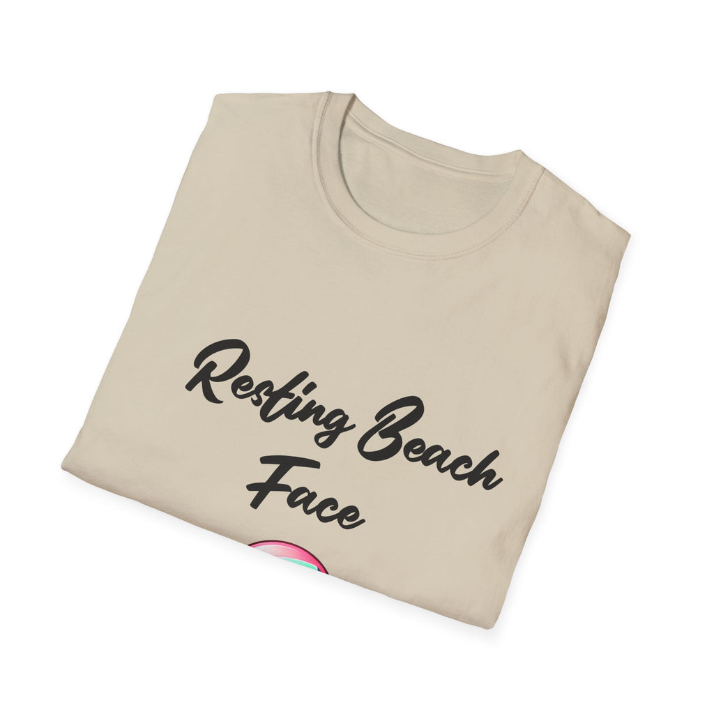 Beach Face Unisex Softstyle T-Shirt
