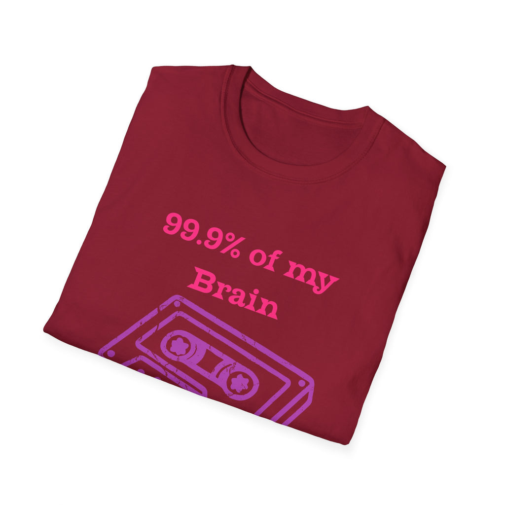 99.9% Lyrics Unisex Softstyle T-Shirt