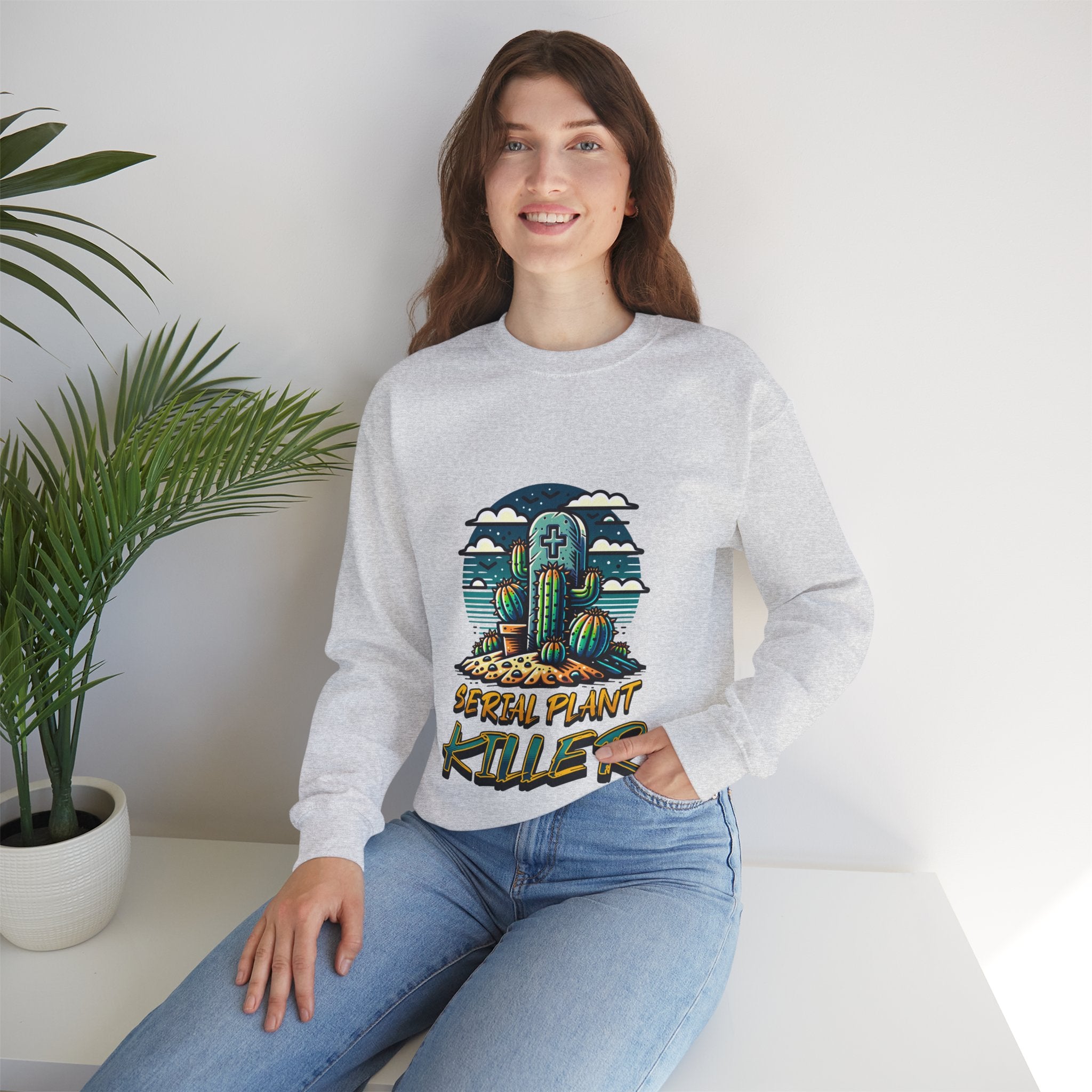 Serial Killer Unisex Heavy Blend™ Crewneck Sweatshirt