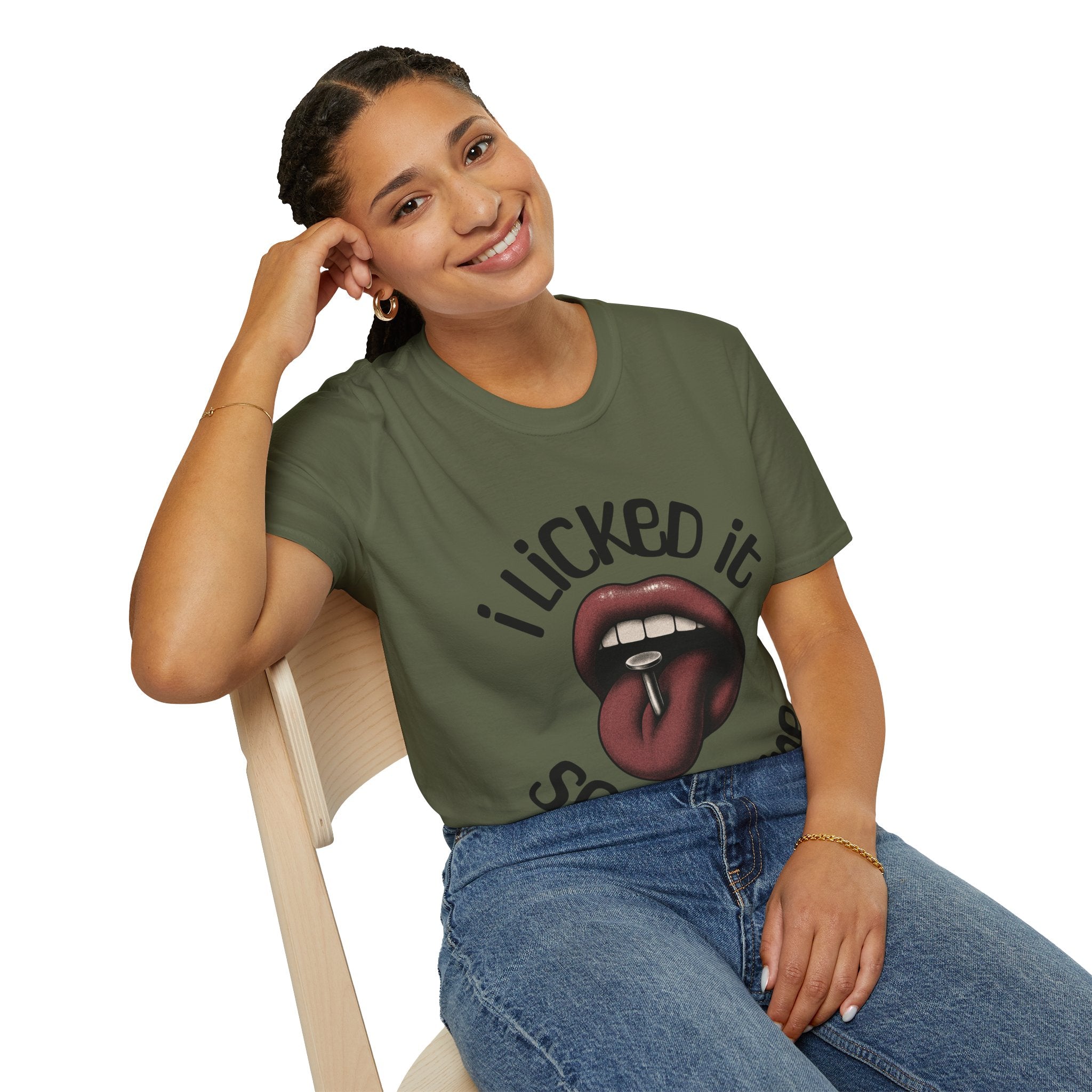 I Licked It Unisex Softstyle T-Shirt
