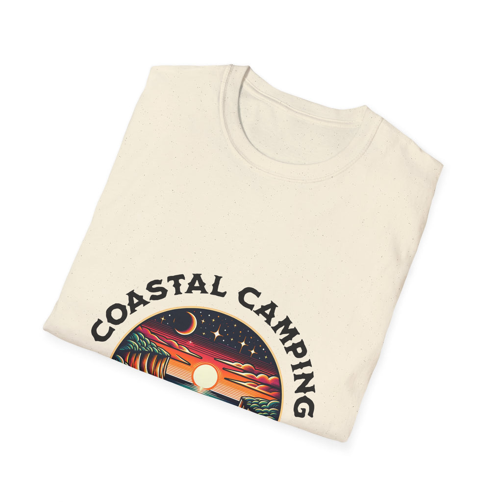 Coastal Camping Unisex Softstyle T-Shirt