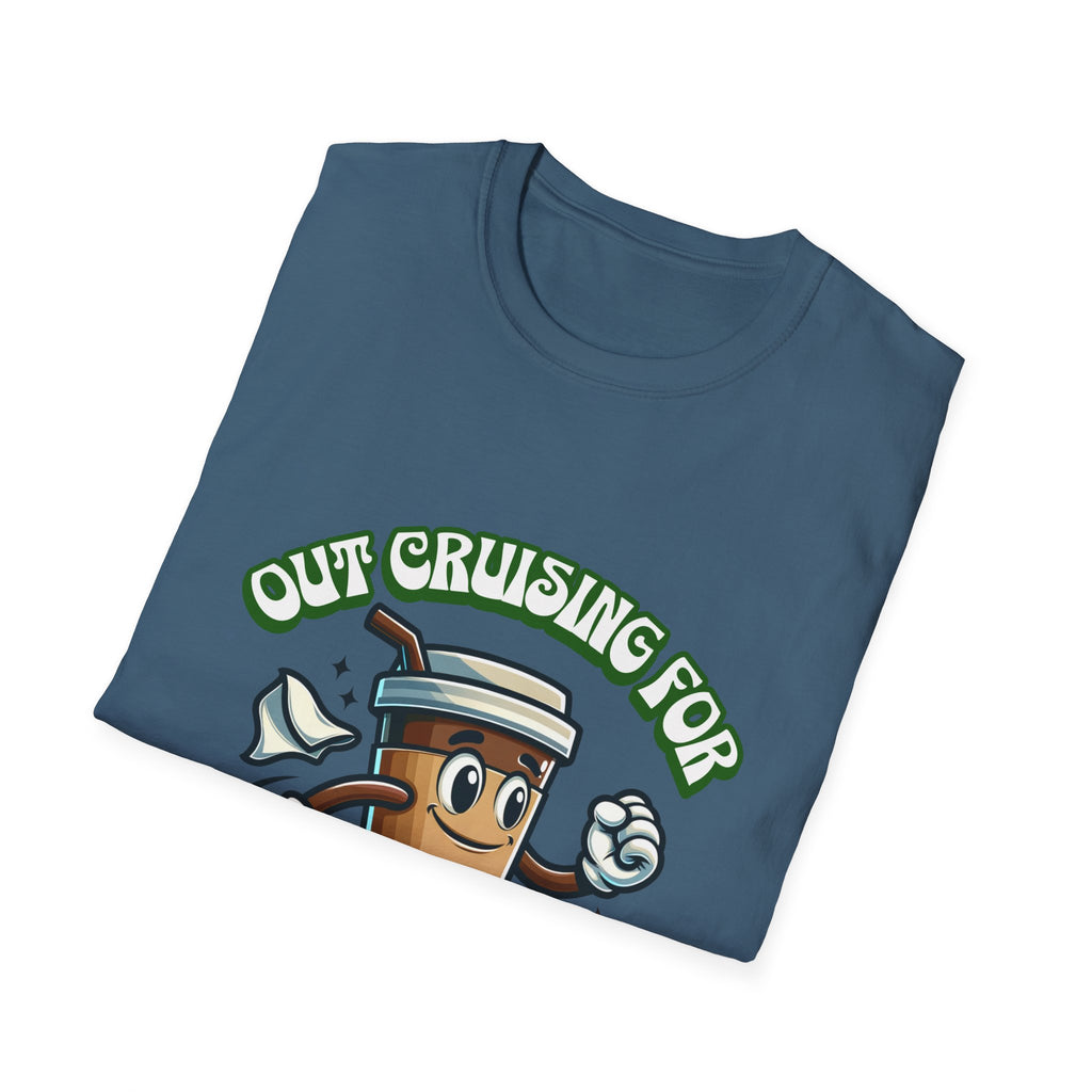 Cruising for Coffee Unisex Softstyle T-Shirt