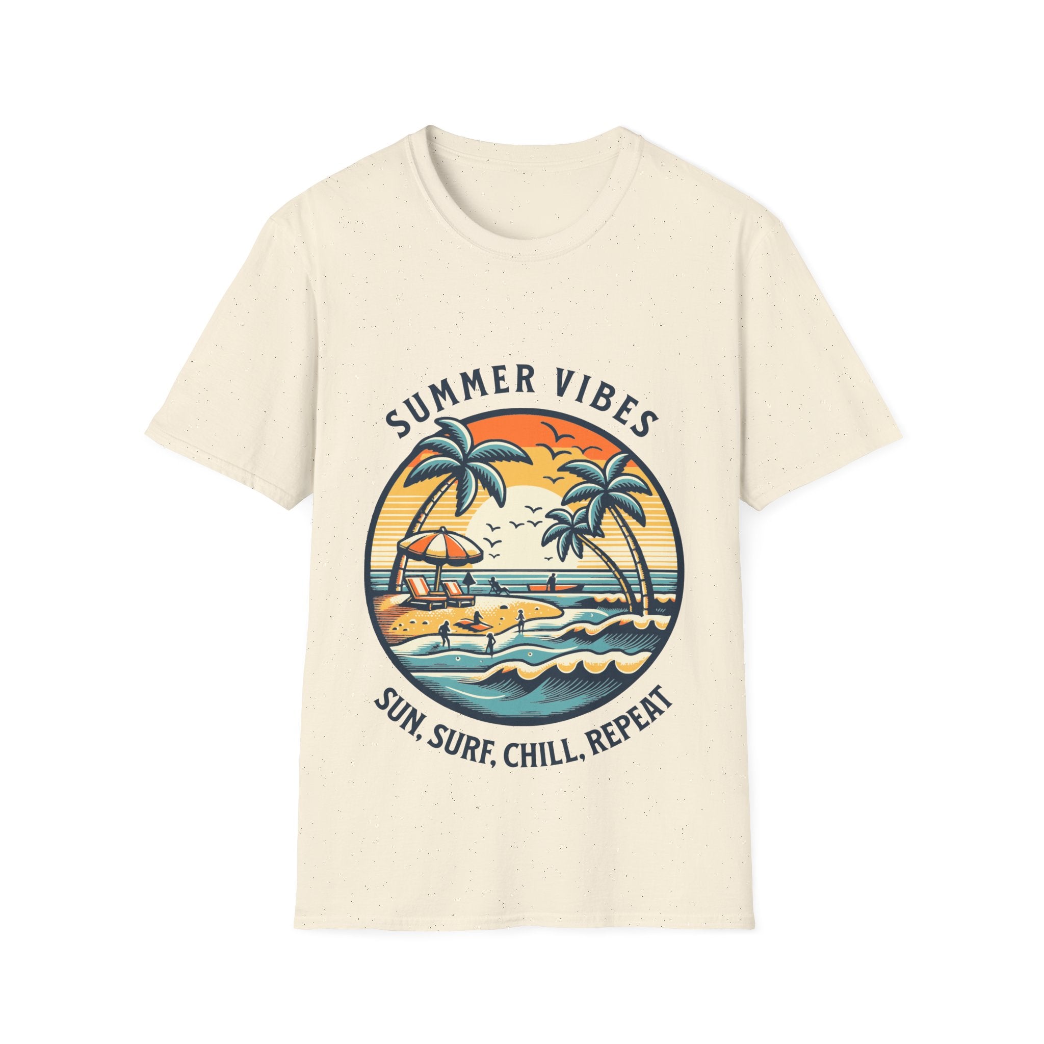 Summer Vibes Unisex Softstyle T-Shirt