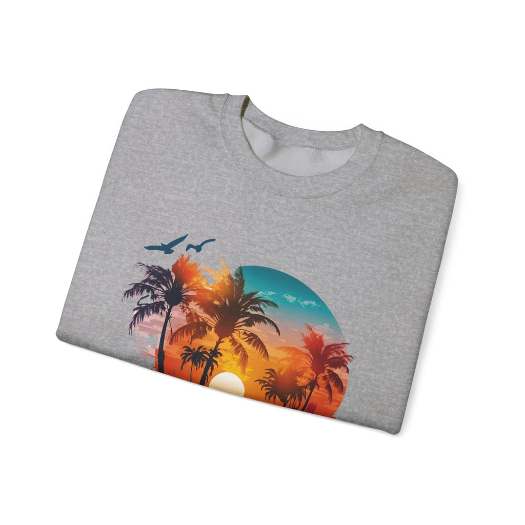 Miami Beach Unisex Heavy Blend™ Crewneck Sweatshirt