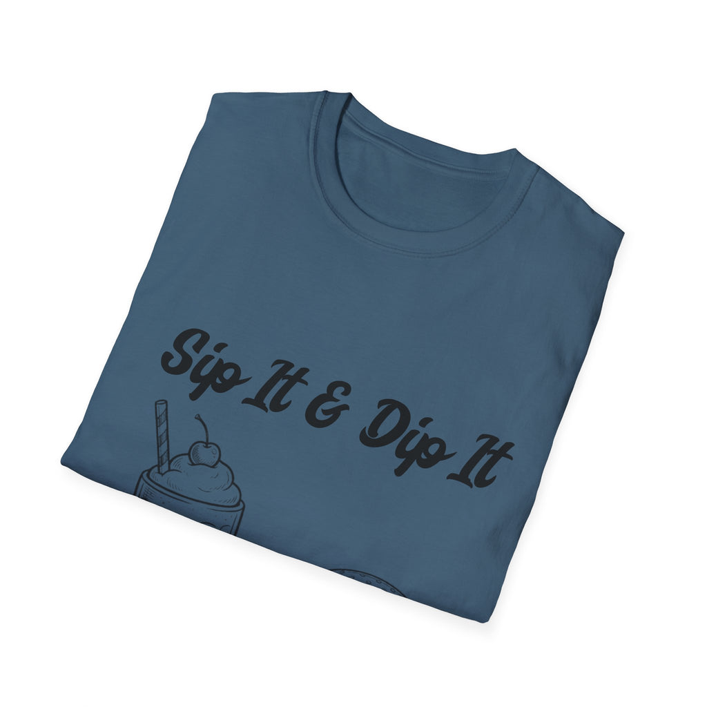 Sip it & Dip It Unisex Softstyle T-Shirt