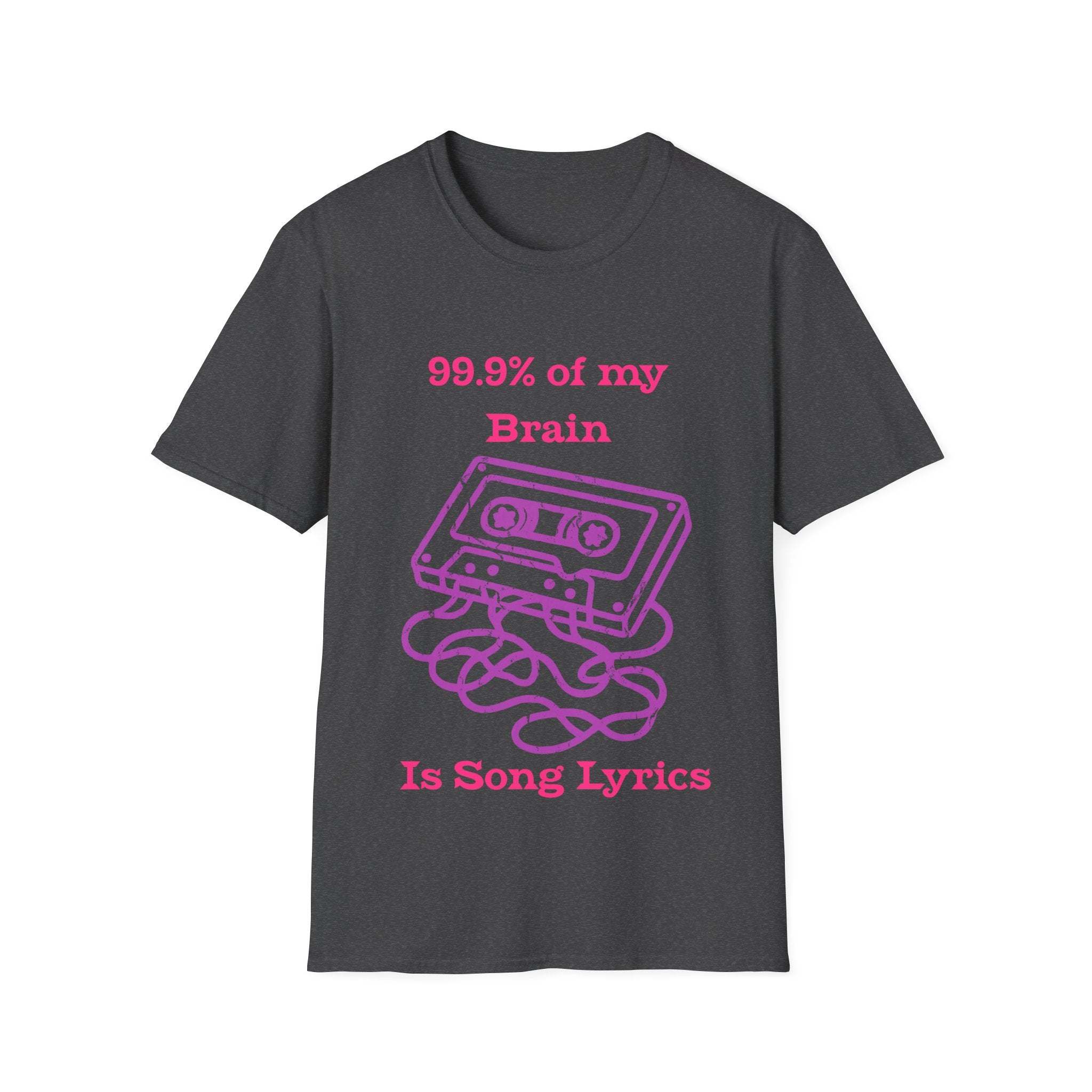 99.9% Lyrics Unisex Softstyle T-Shirt