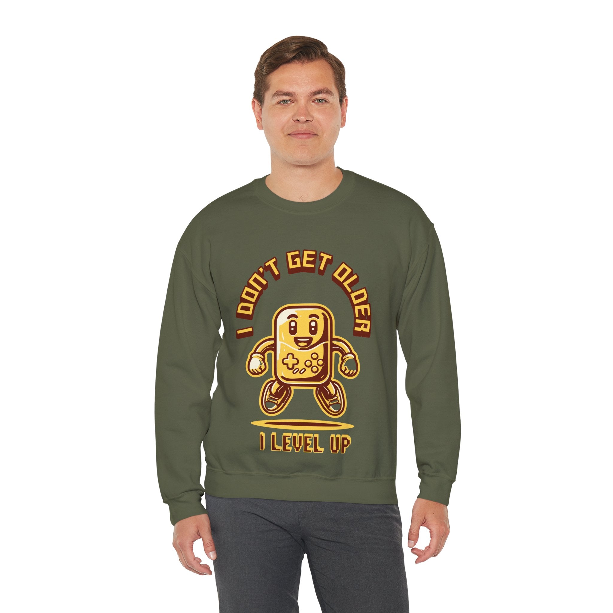 I Level Up Unisex Heavy Blend™ Crewneck Sweatshirt