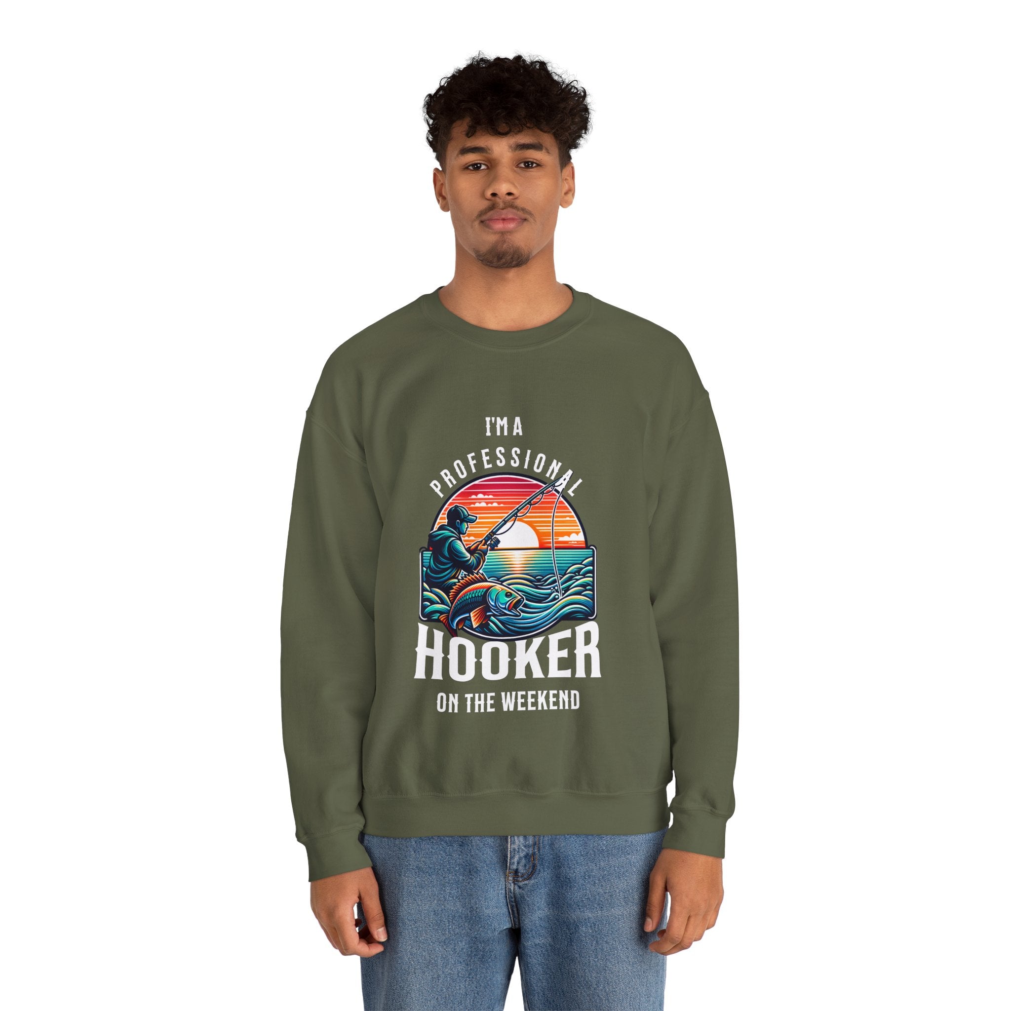Hooker Unisex Heavy Blend™ Crewneck Sweatshirt