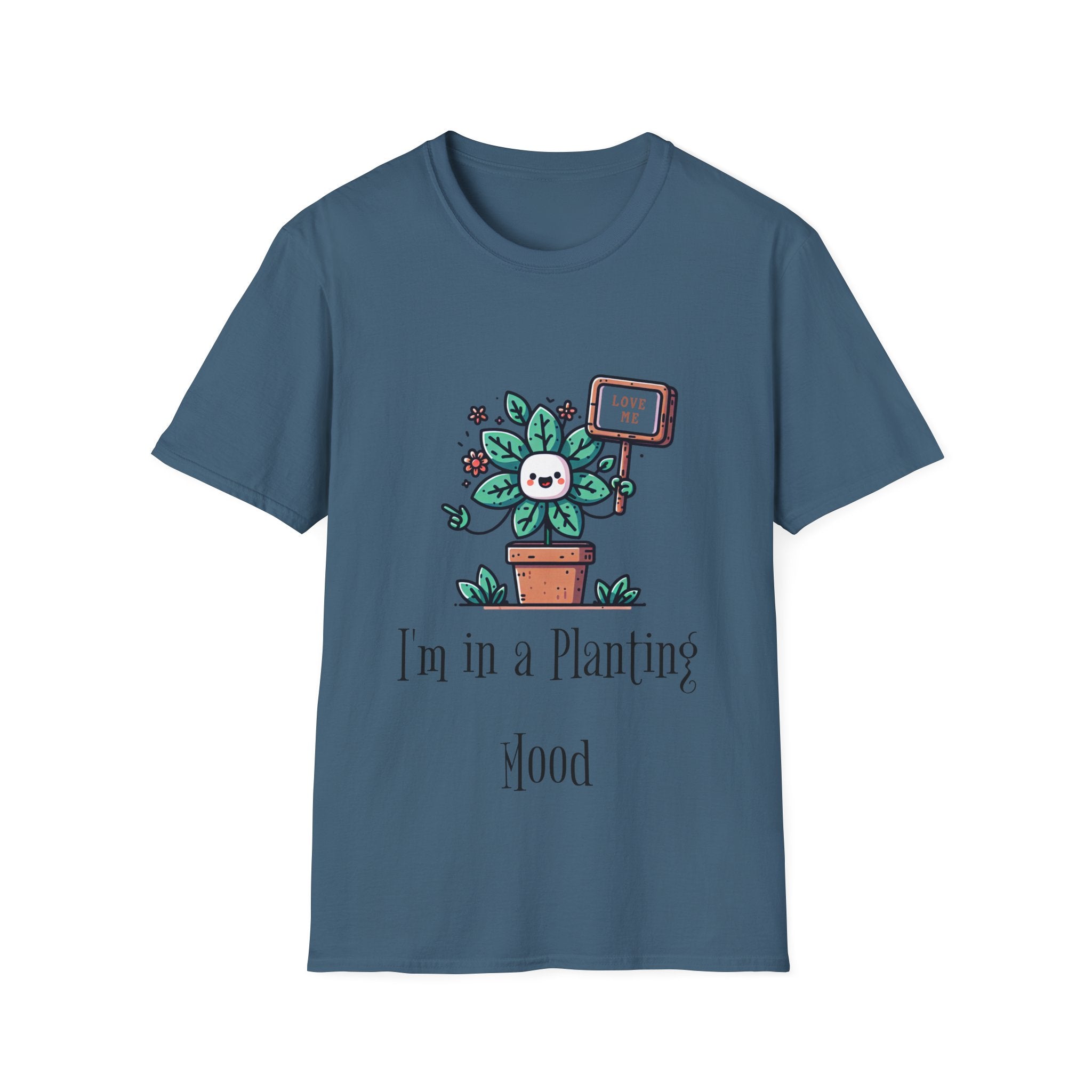 Planting Mood Unisex Softstyle T-Shirt