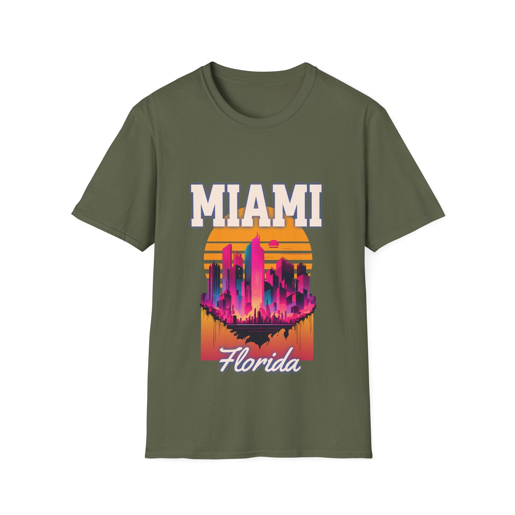 Miami Unisex Softstyle T-Shirt