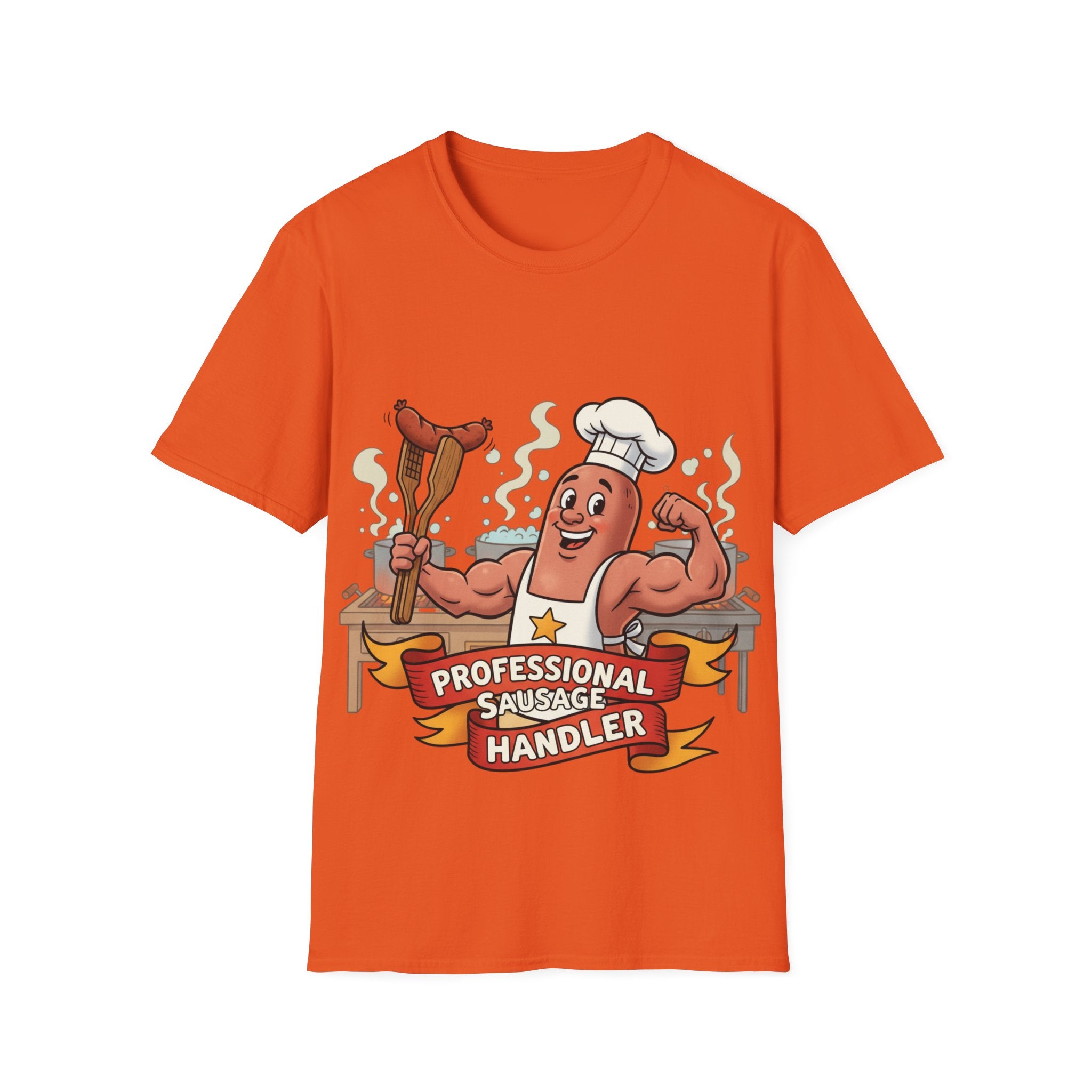 Sausage Handler Unisex Softstyle T-Shirt