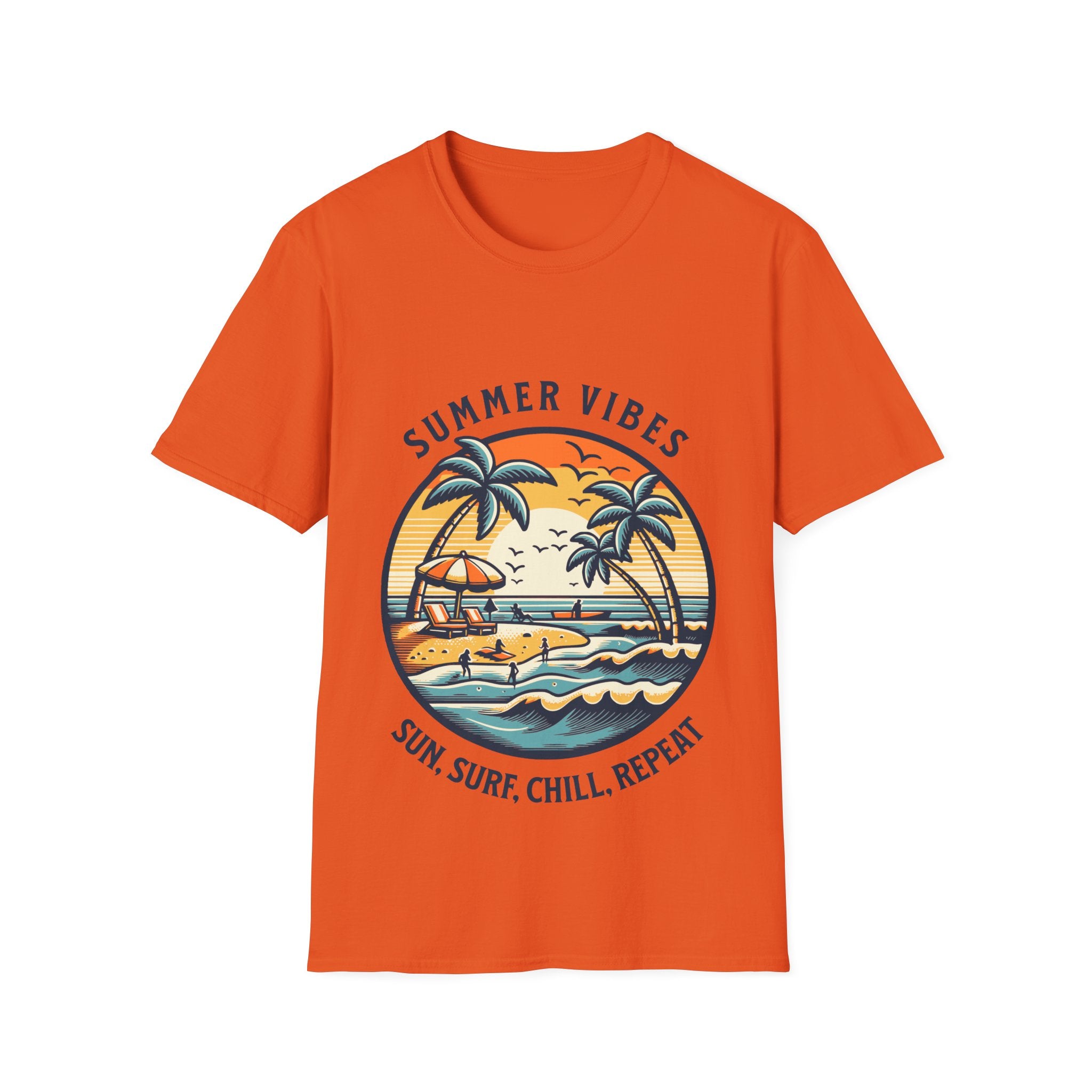 Summer Vibes Unisex Softstyle T-Shirt