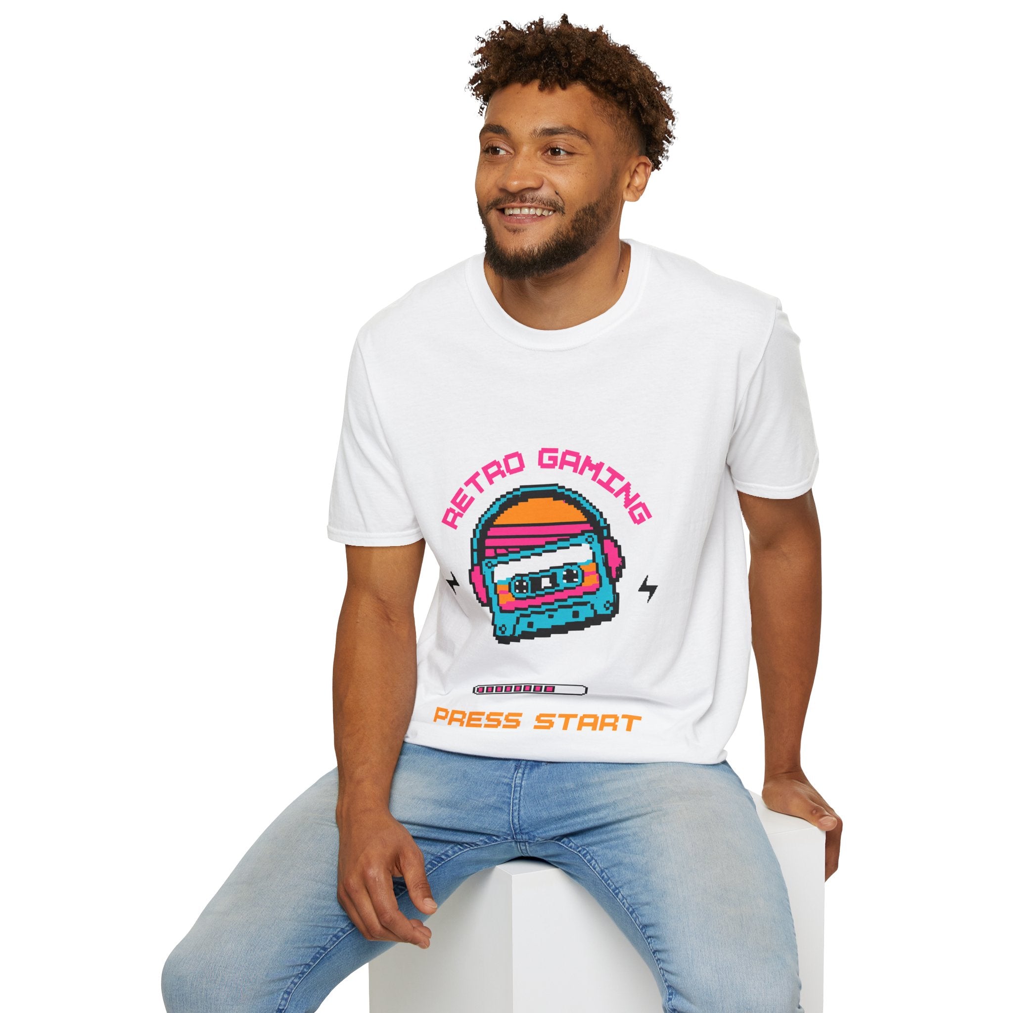 Retro Gaming Unisex Softstyle T-Shirt