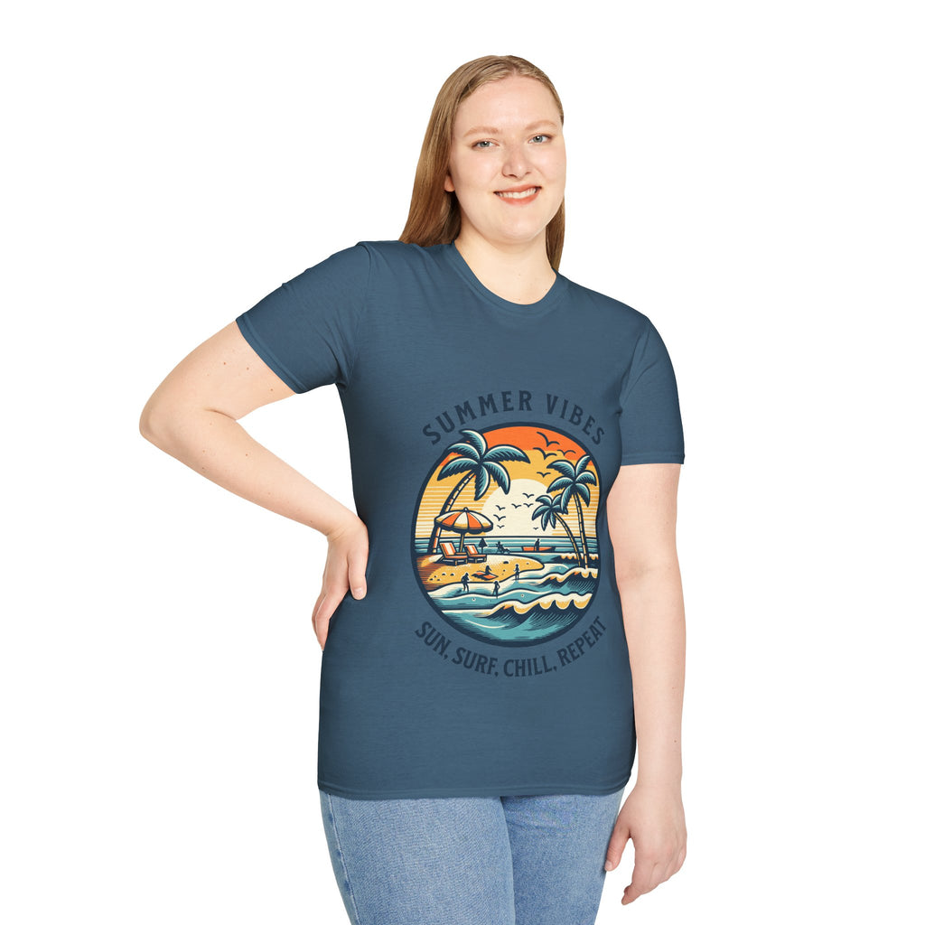 Summer Vibes Unisex Softstyle T-Shirt