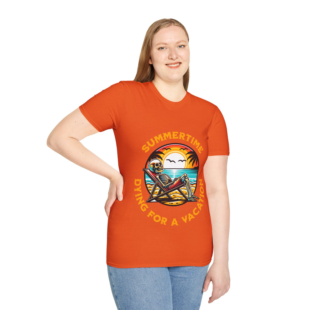Summertime Unisex Softstyle T-Shirt