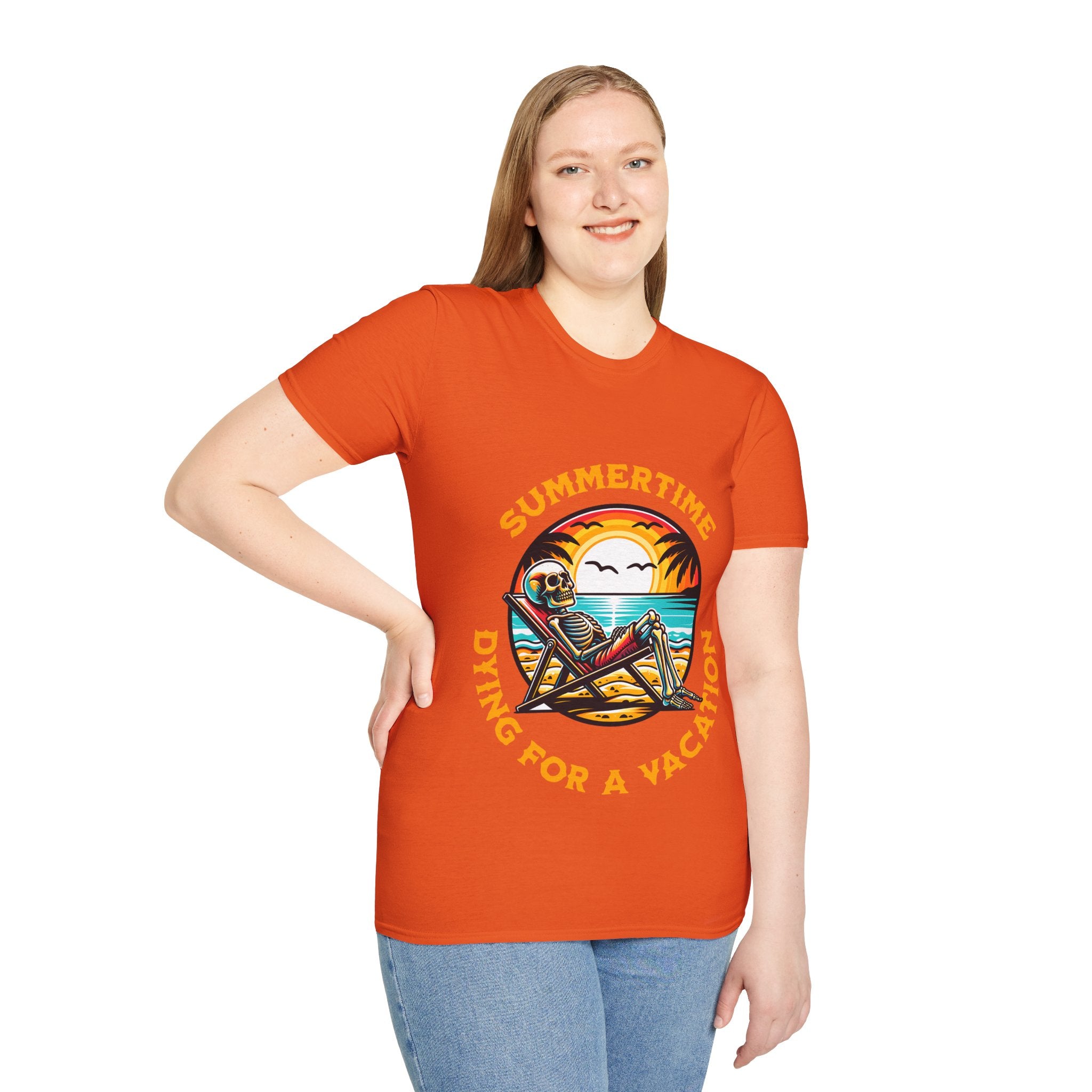 Summertime Unisex Softstyle T-Shirt