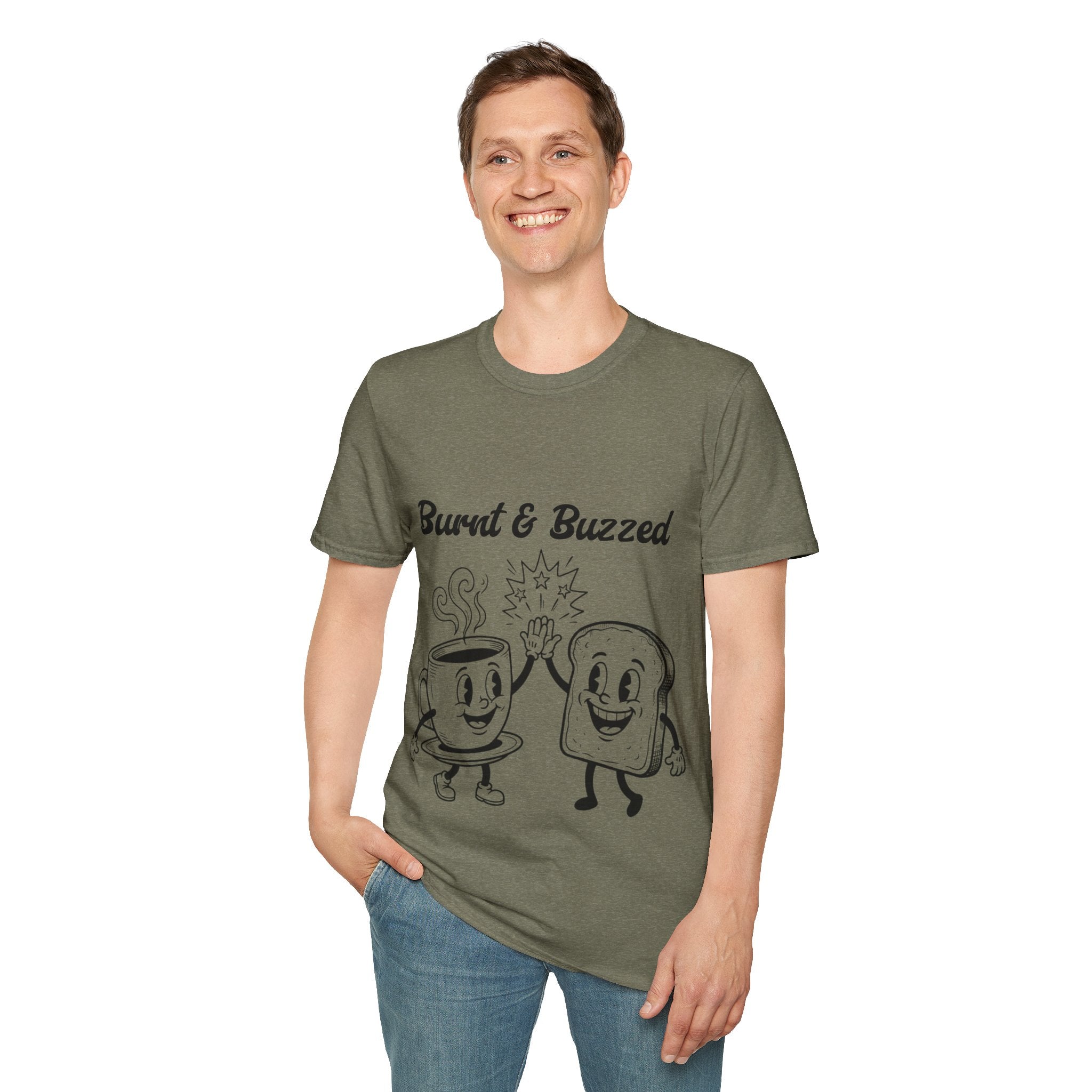 Burnt & Buzzed Unisex Softstyle T-Shirt