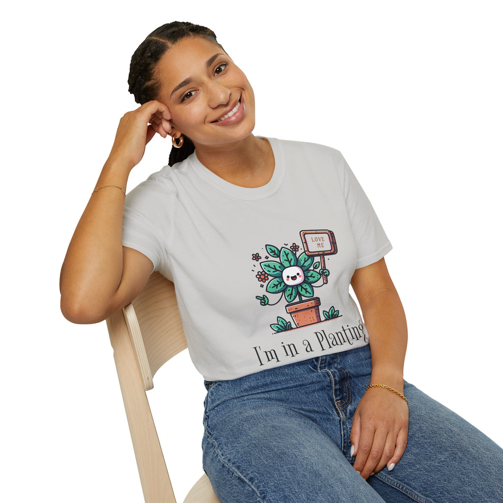 Planting Mood Unisex Softstyle T-Shirt