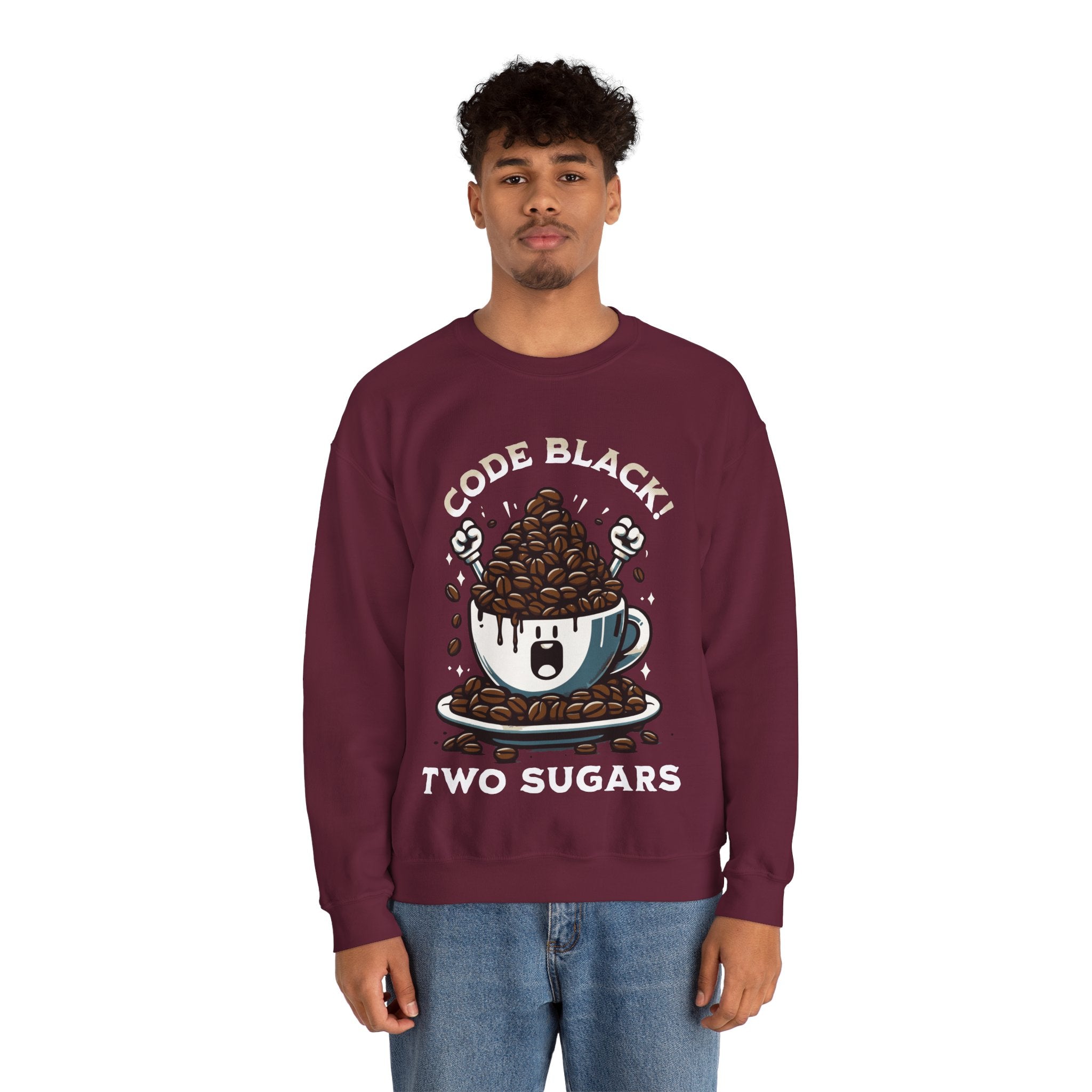 Code Black Unisex Heavy Blend™ Crewneck Sweatshirt