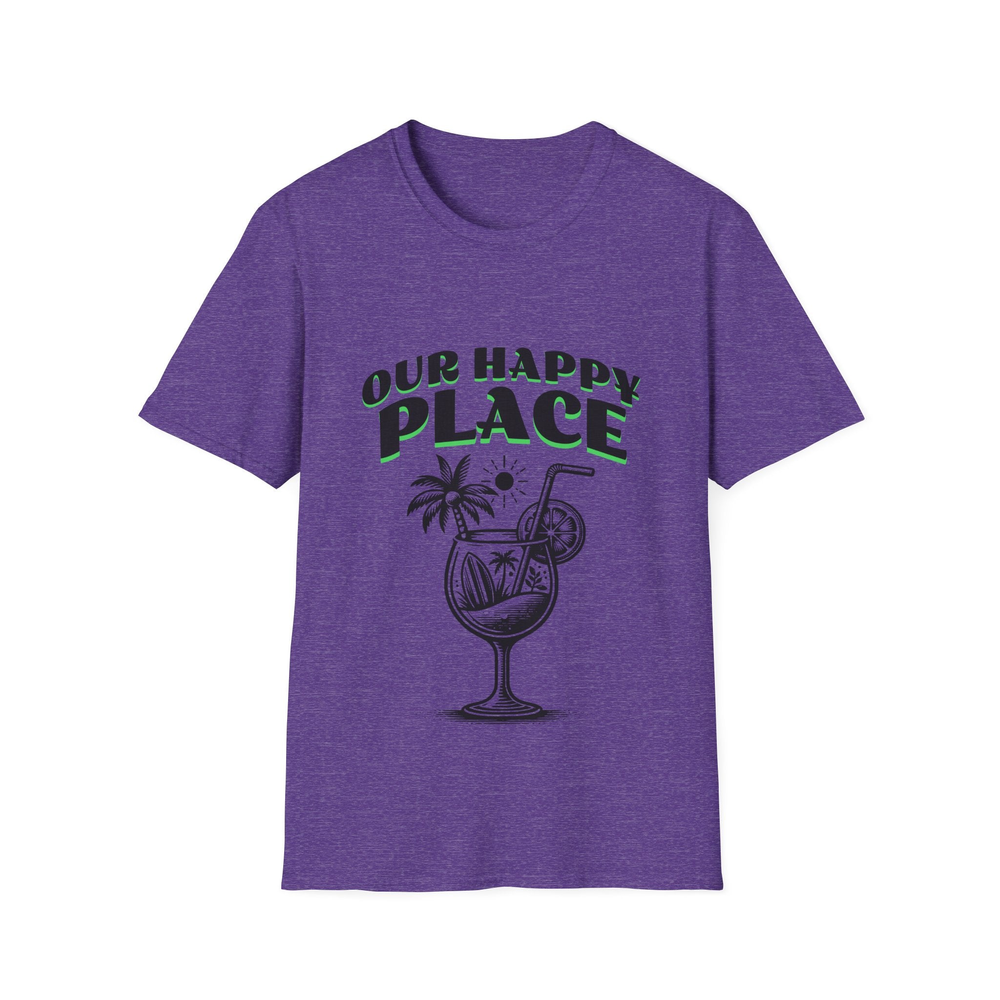 Happy Place Unisex Softstyle T-Shirt
