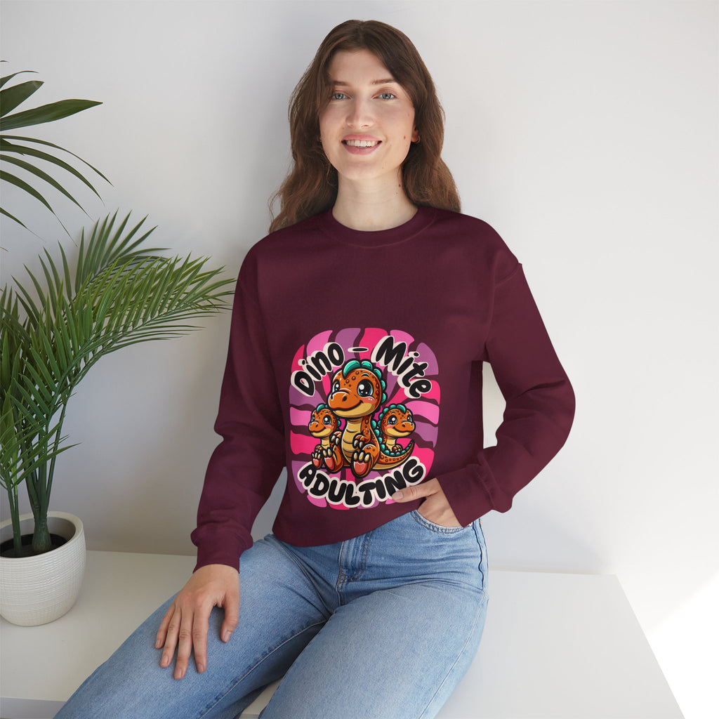 Dino-Mite Unisex Heavy Blend™ Crewneck Sweatshirt