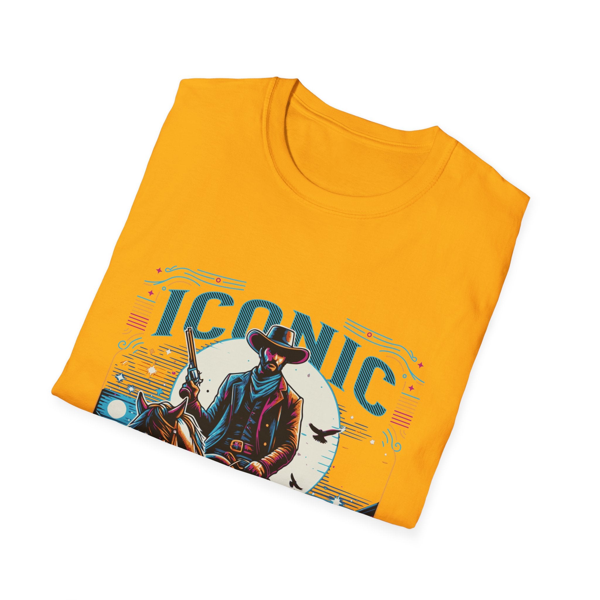 Iconic Cowboy Unisex Softstyle T-Shirt