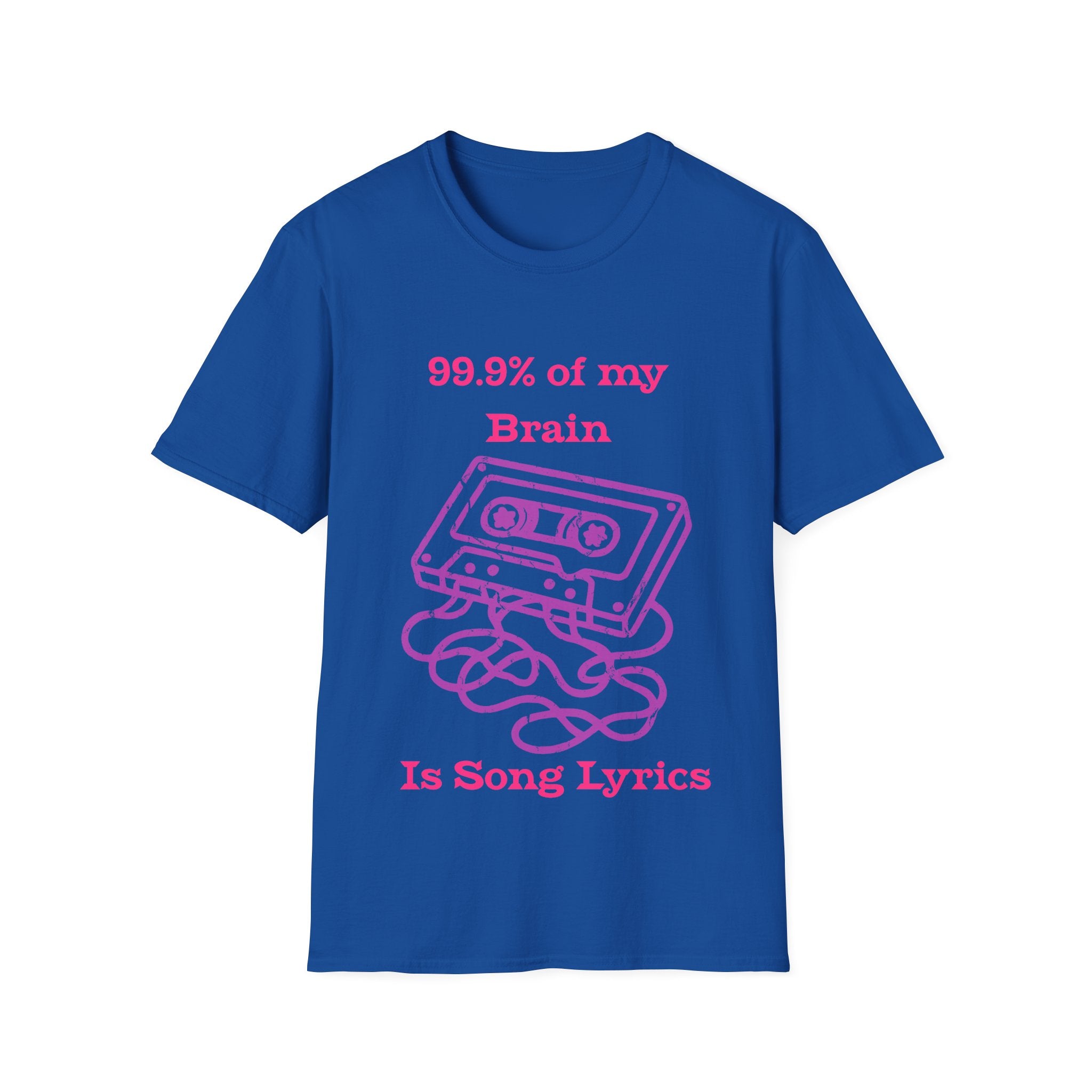 99.9% Lyrics Unisex Softstyle T-Shirt
