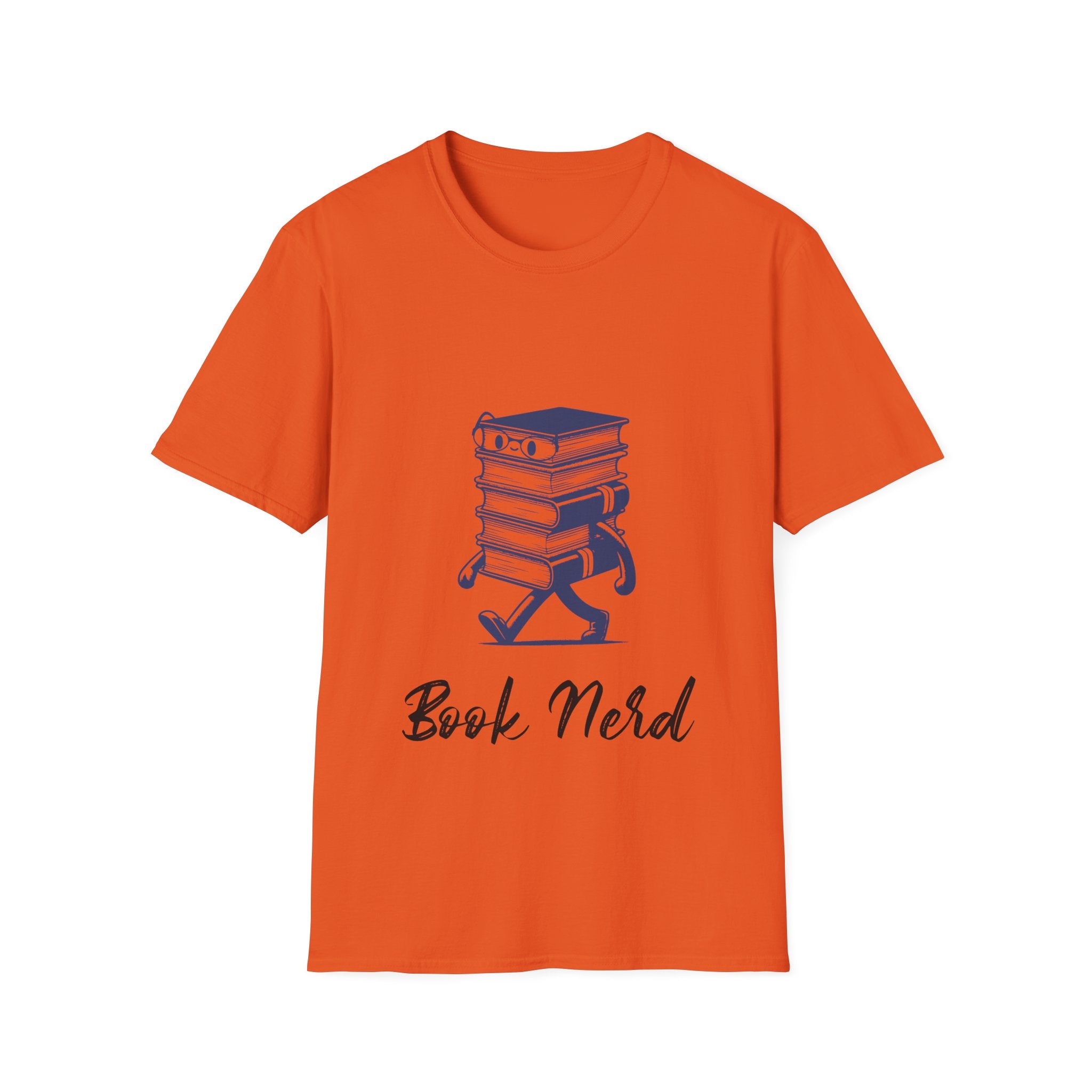 Book Nerd Unisex Softstyle T-Shirt