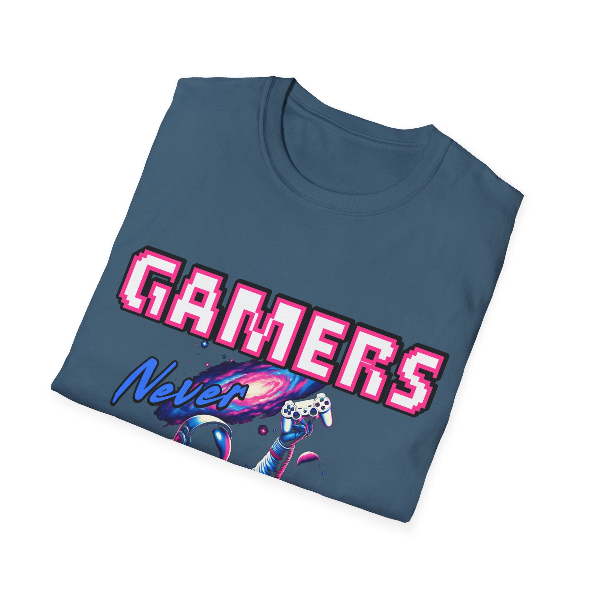 Gamers Never Sleep Unisex Softstyle T-Shirt