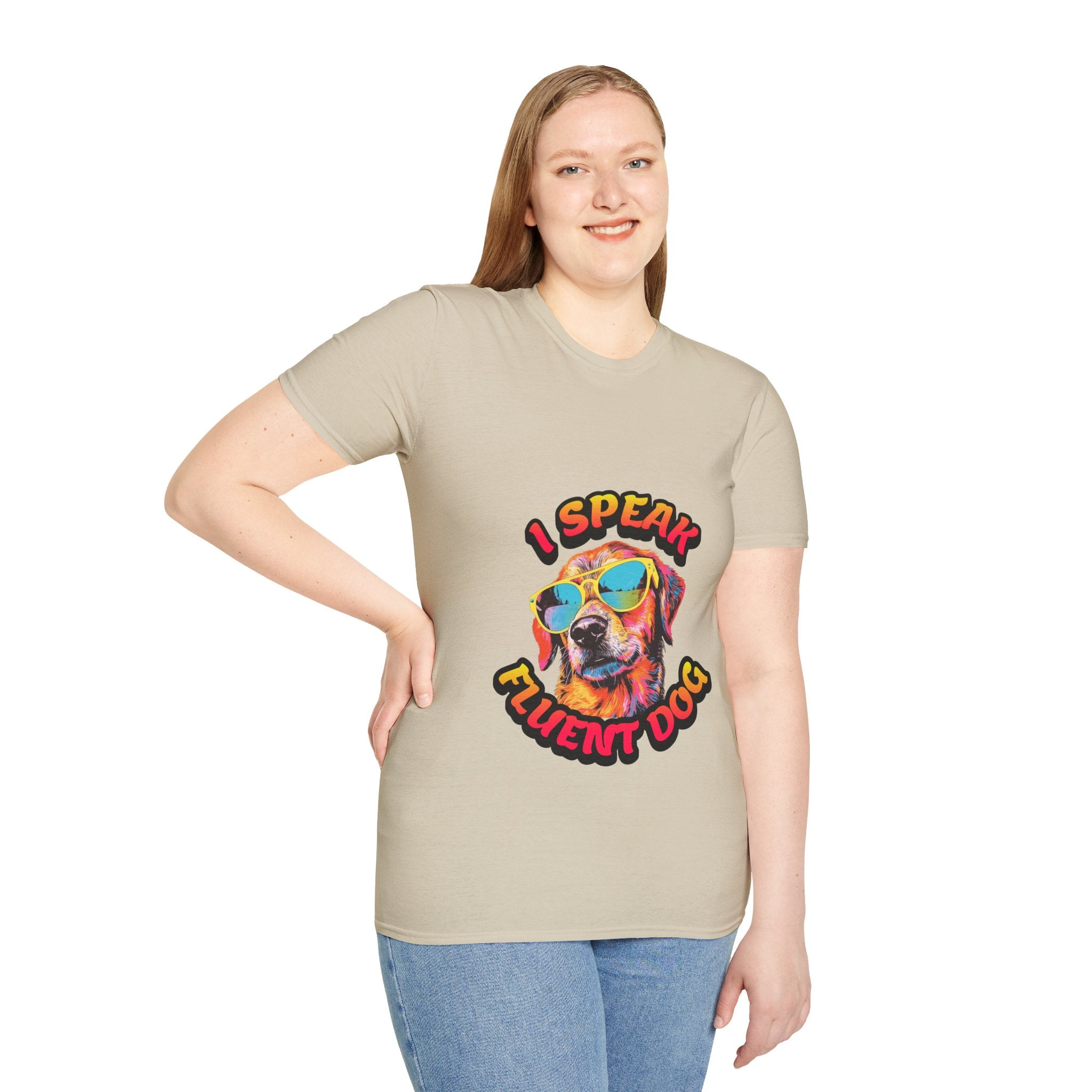 Fluent Dog Unisex Softstyle T-Shirt