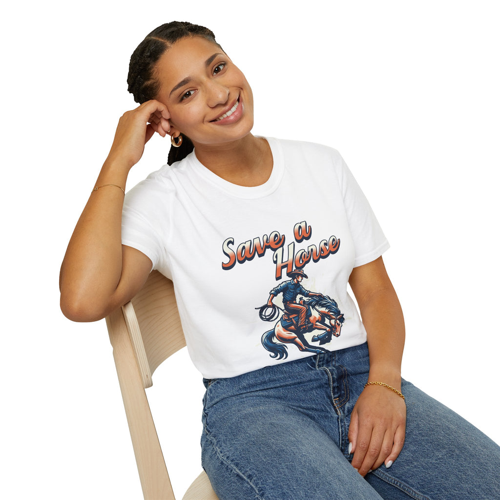 Save a Horse Unisex Softstyle T-Shirt