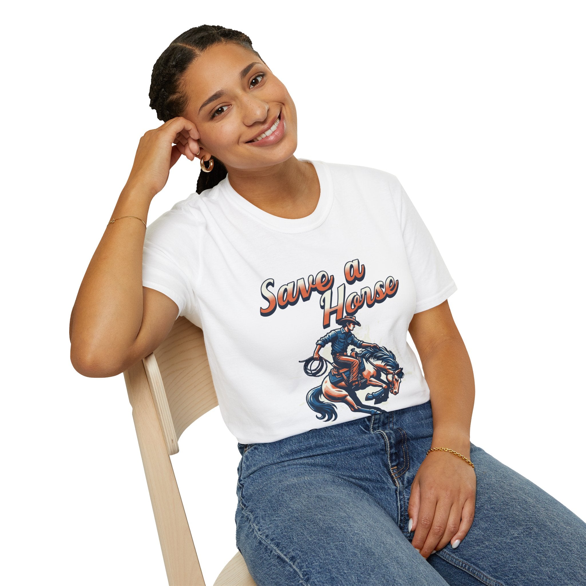 Save a Horse Unisex Softstyle T-Shirt