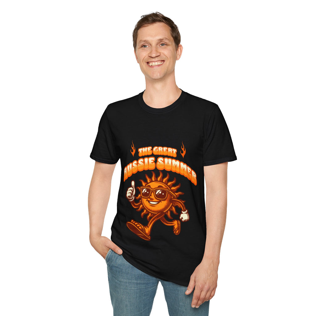 Aussie Summer Unisex Softstyle T-Shirt
