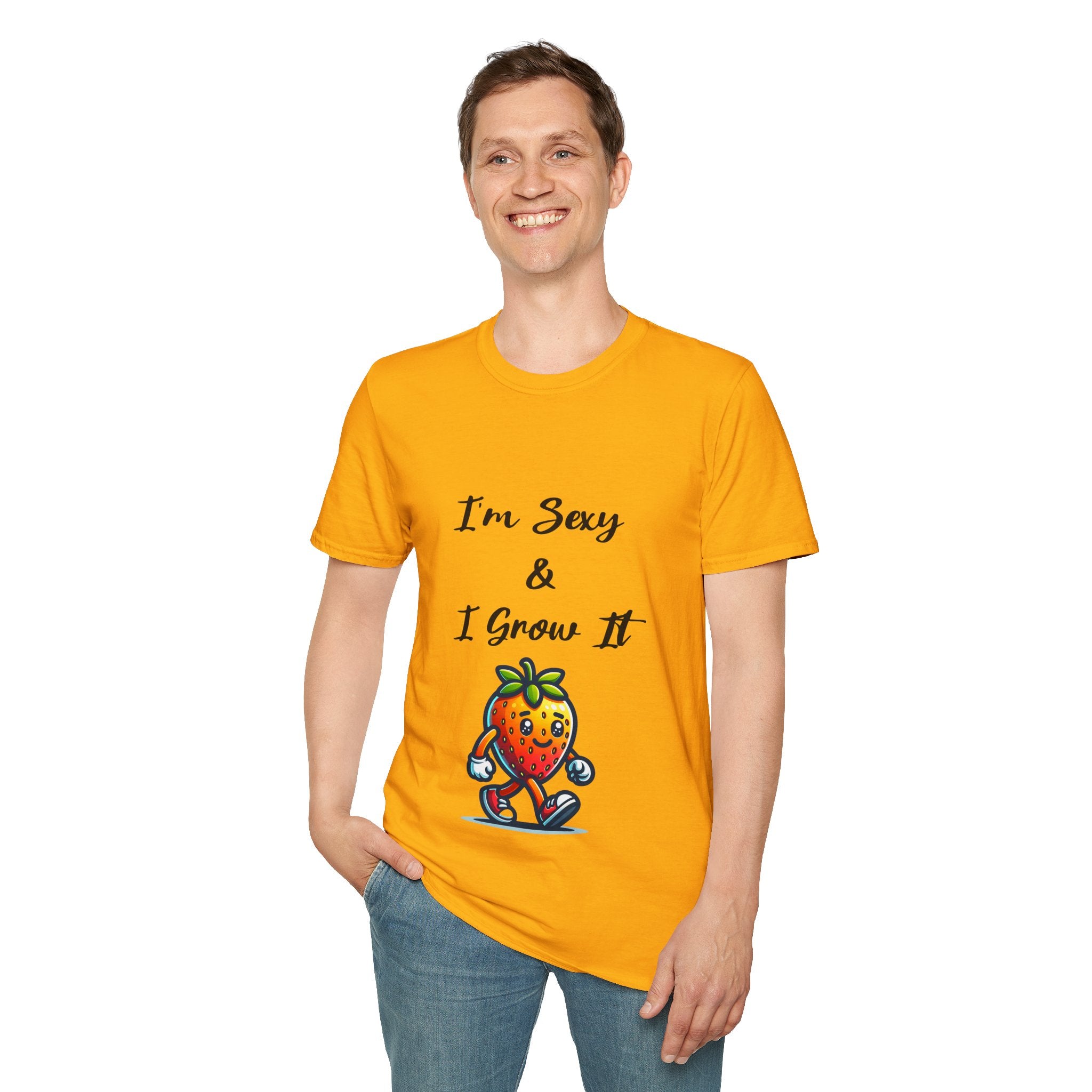 I Grow It Unisex Softstyle T-Shirt