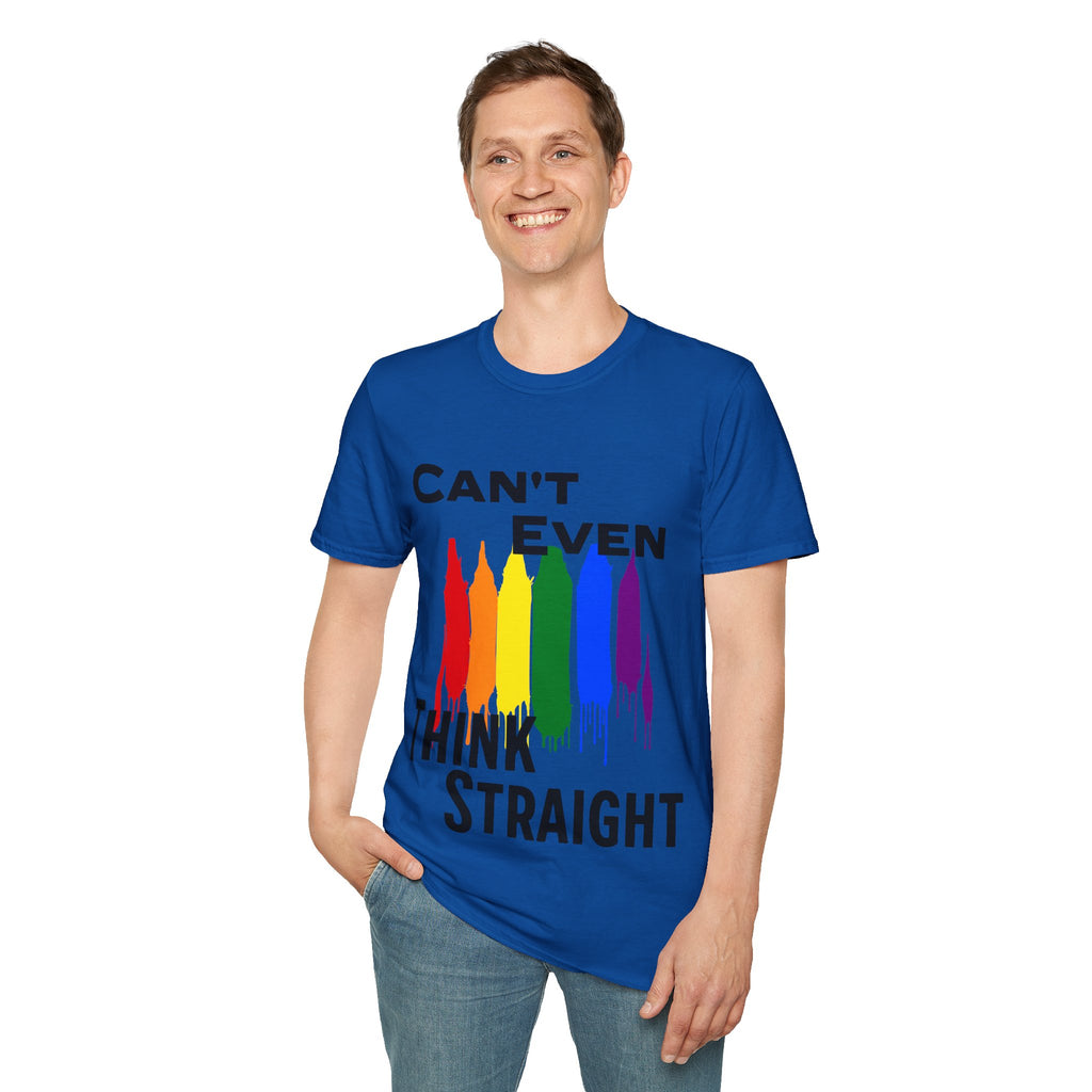 Think Straight Unisex Softstyle T-Shirt