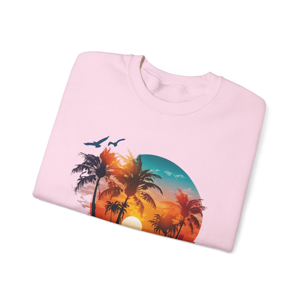 Miami Beach Unisex Heavy Blend™ Crewneck Sweatshirt