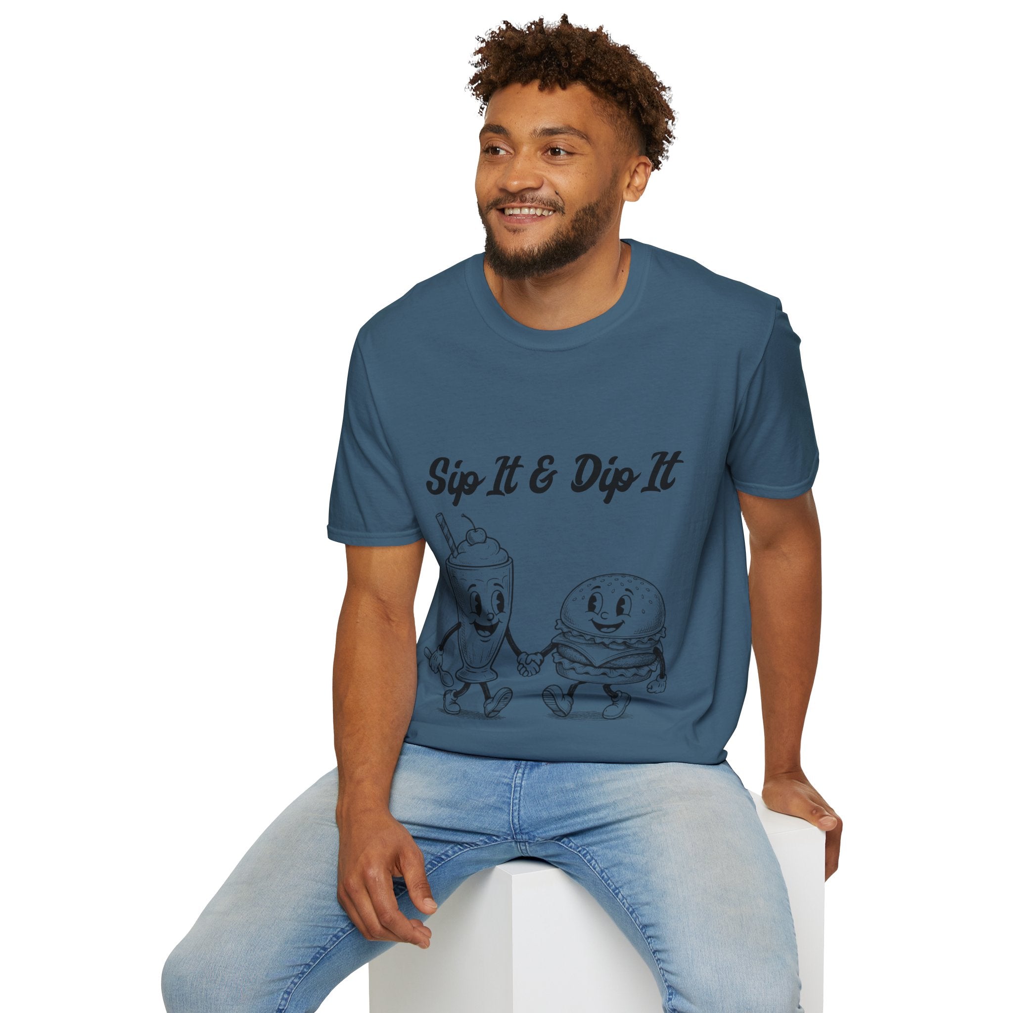 Sip it & Dip It Unisex Softstyle T-Shirt