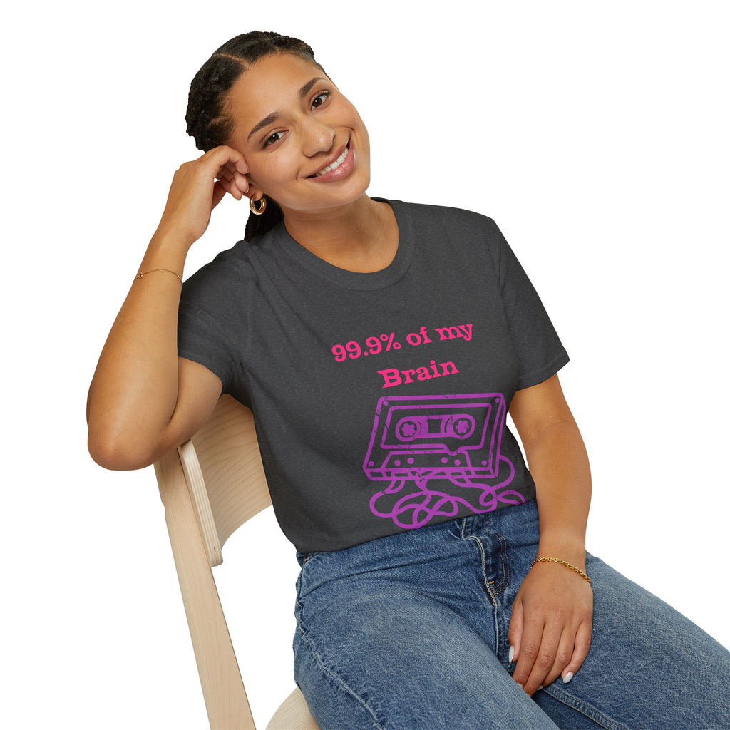 99.9% Lyrics Unisex Softstyle T-Shirt