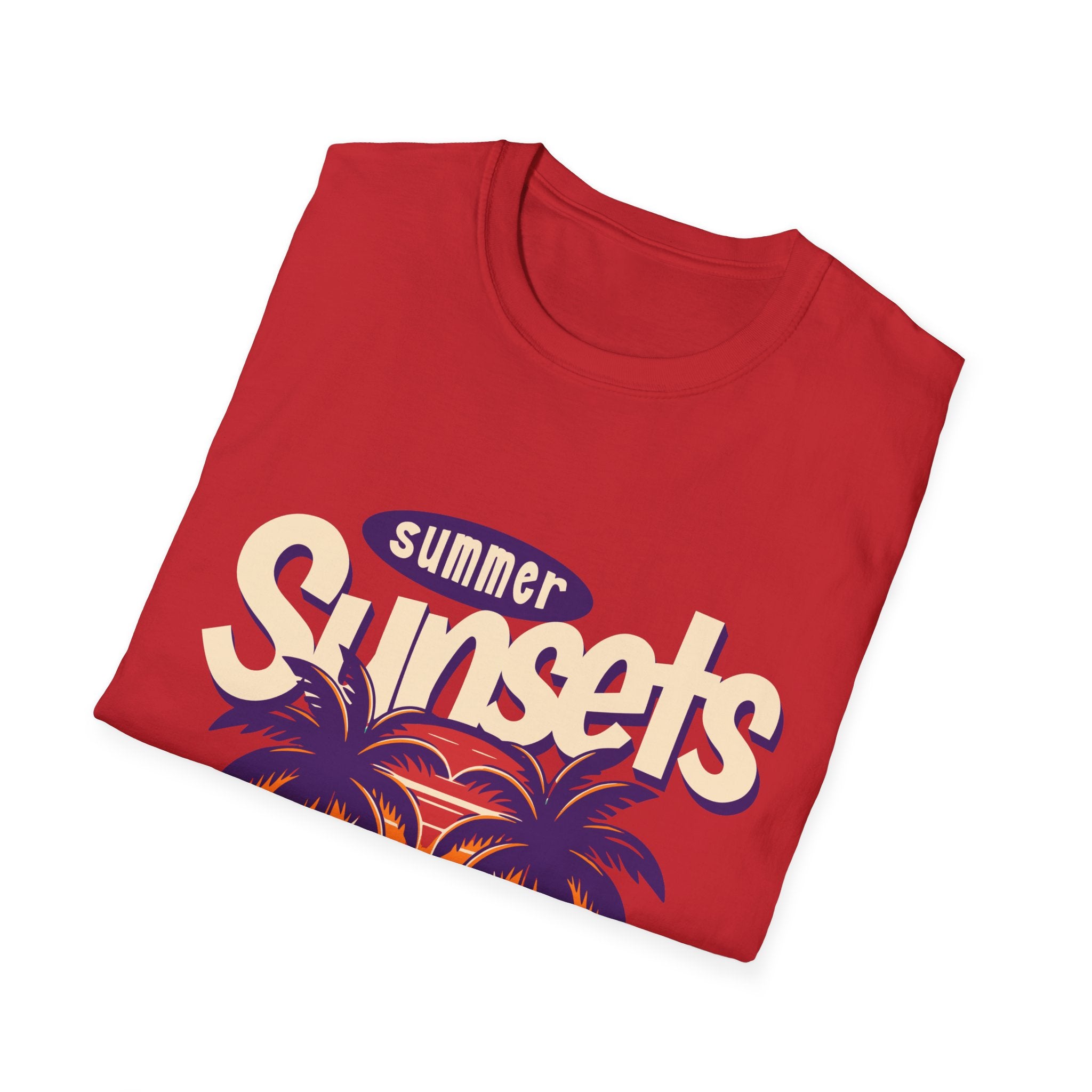 Summer Sunsets Unisex Softstyle T-Shirt
