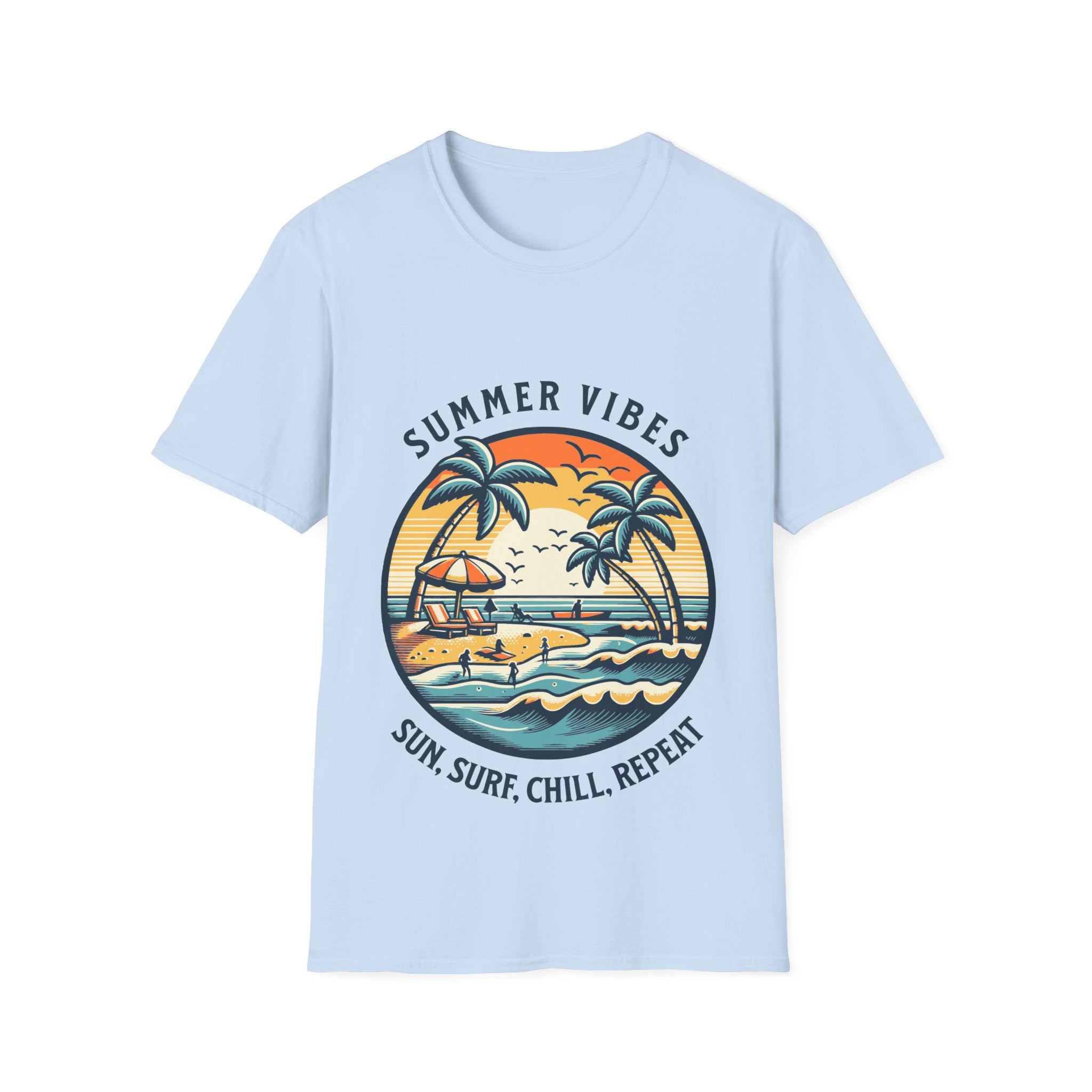 Summer Vibes Unisex Softstyle T-Shirt