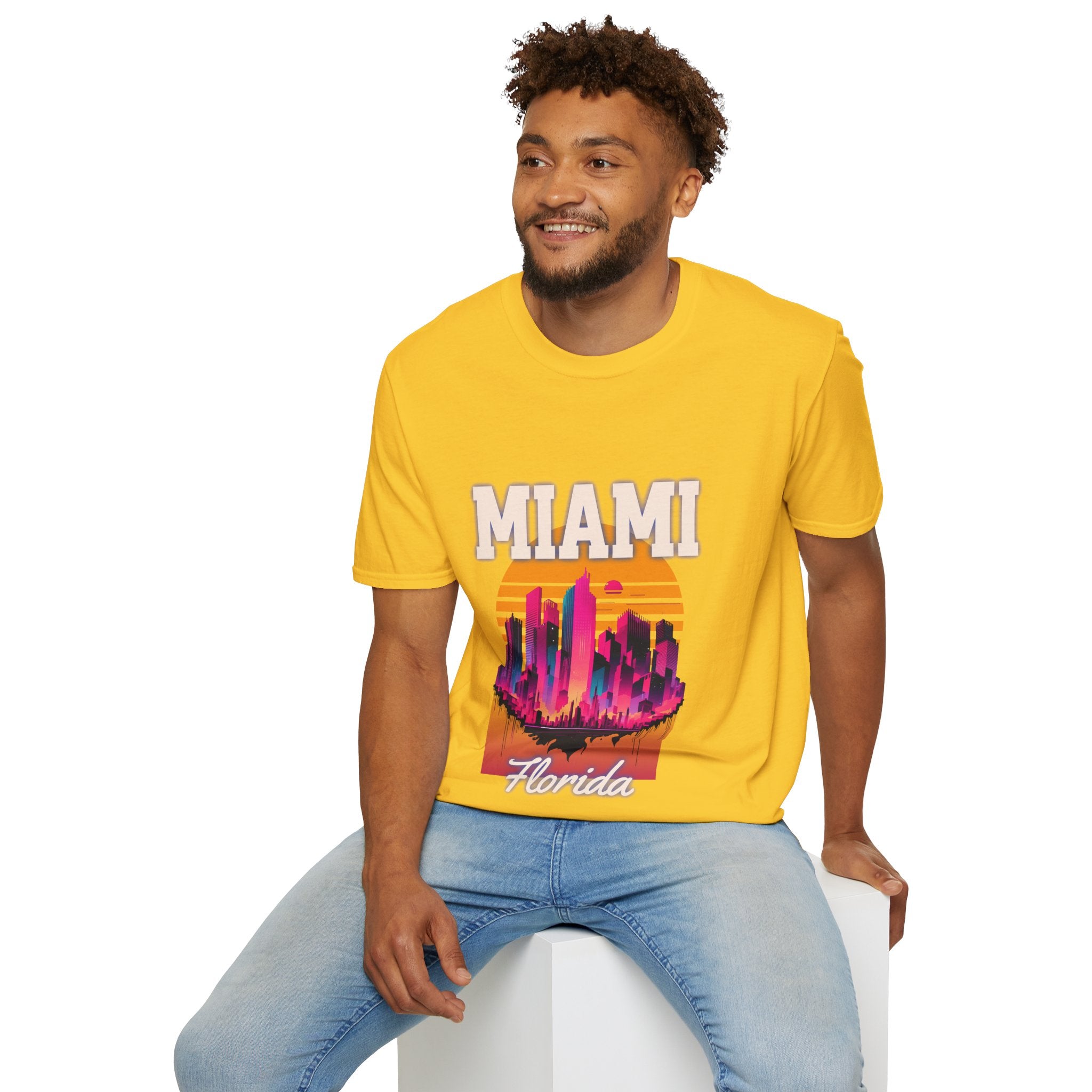 Miami Unisex Softstyle T-Shirt